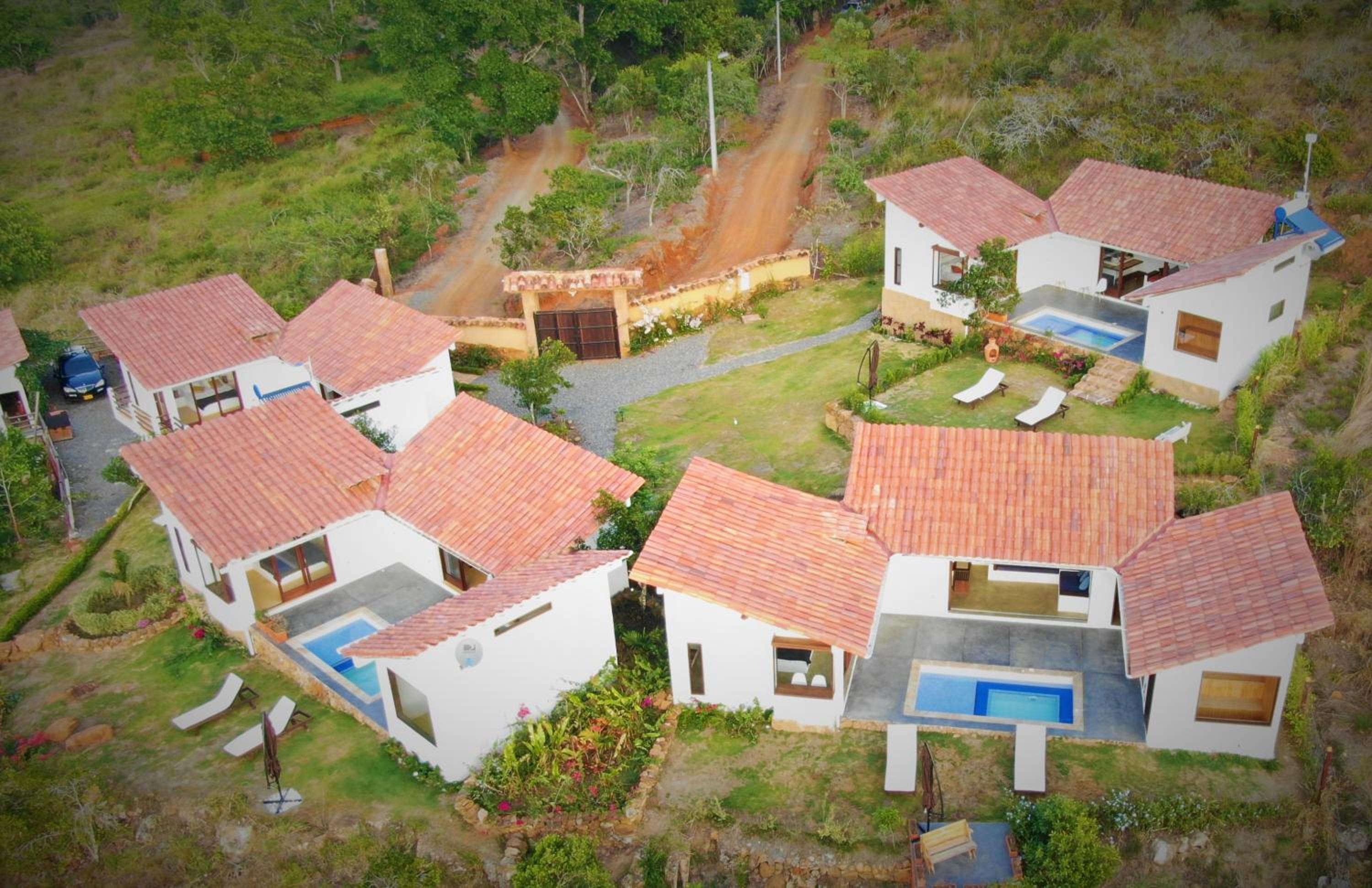 Villas La Antigua Barichara view 2
