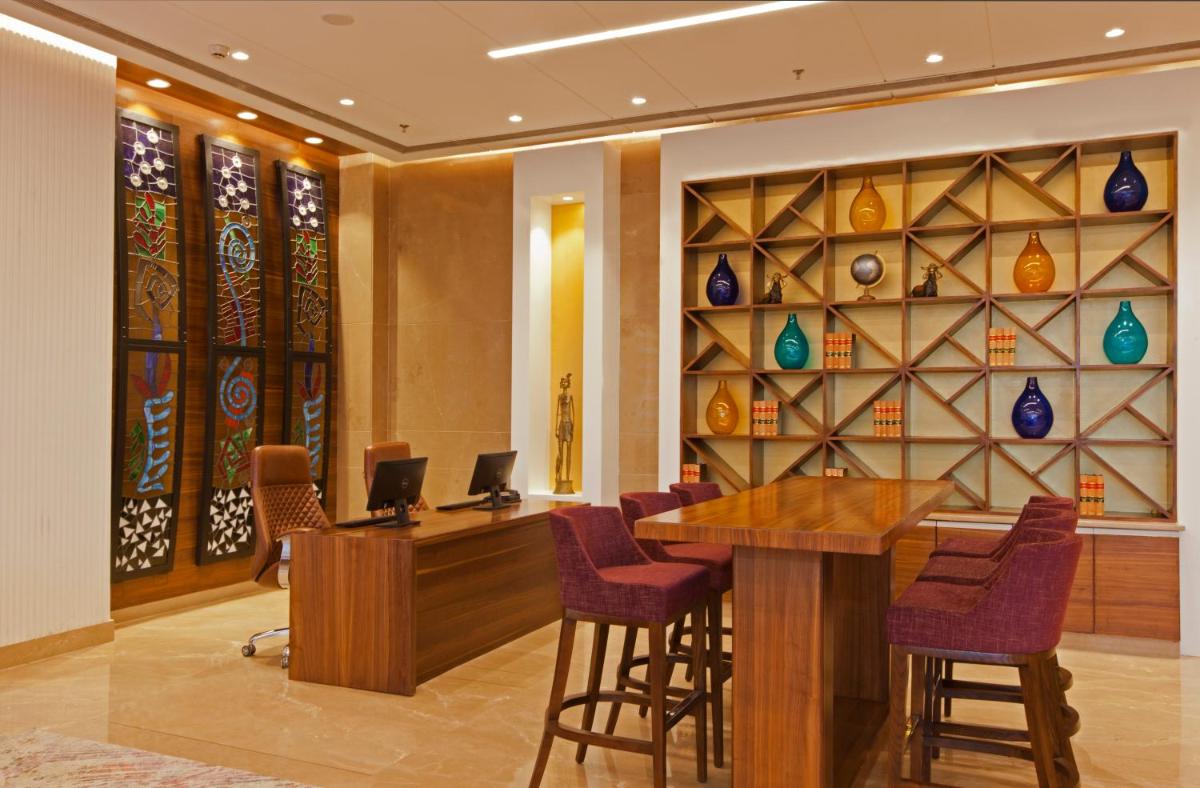 hotel reception