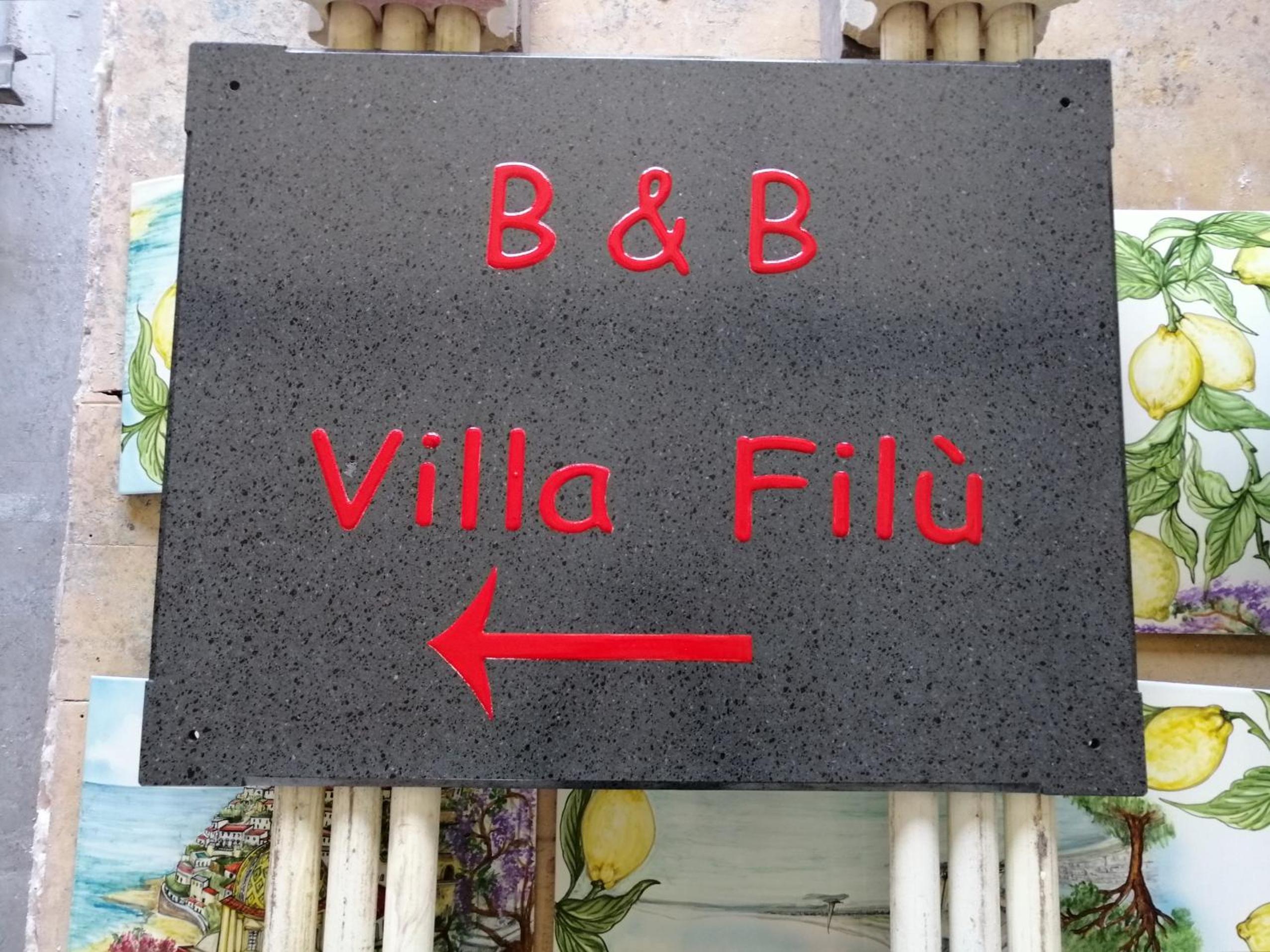 B&B Villa Filù view 2