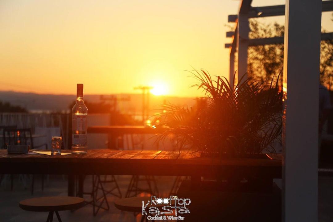 outdoor BBQ area