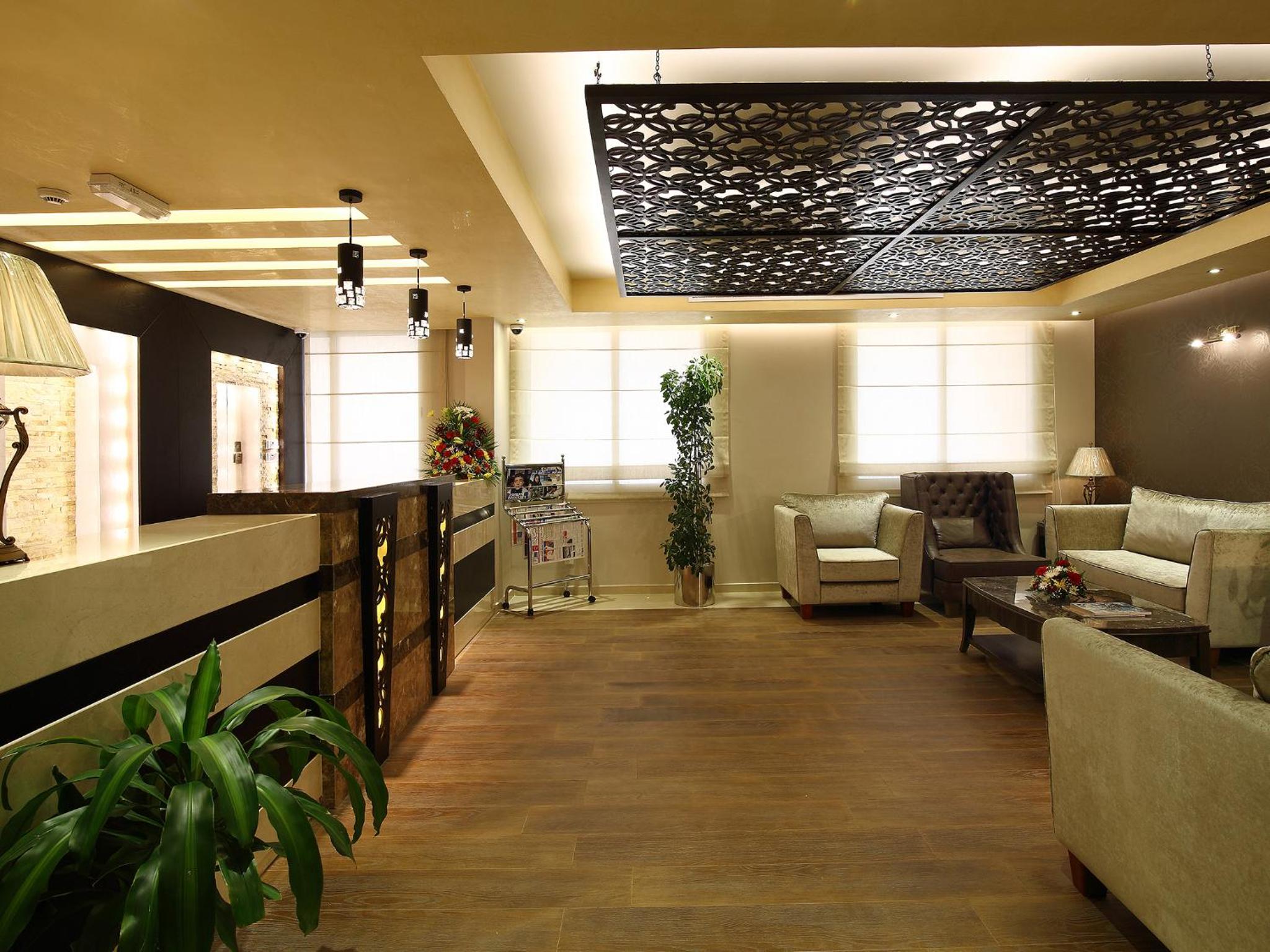 hotel reception