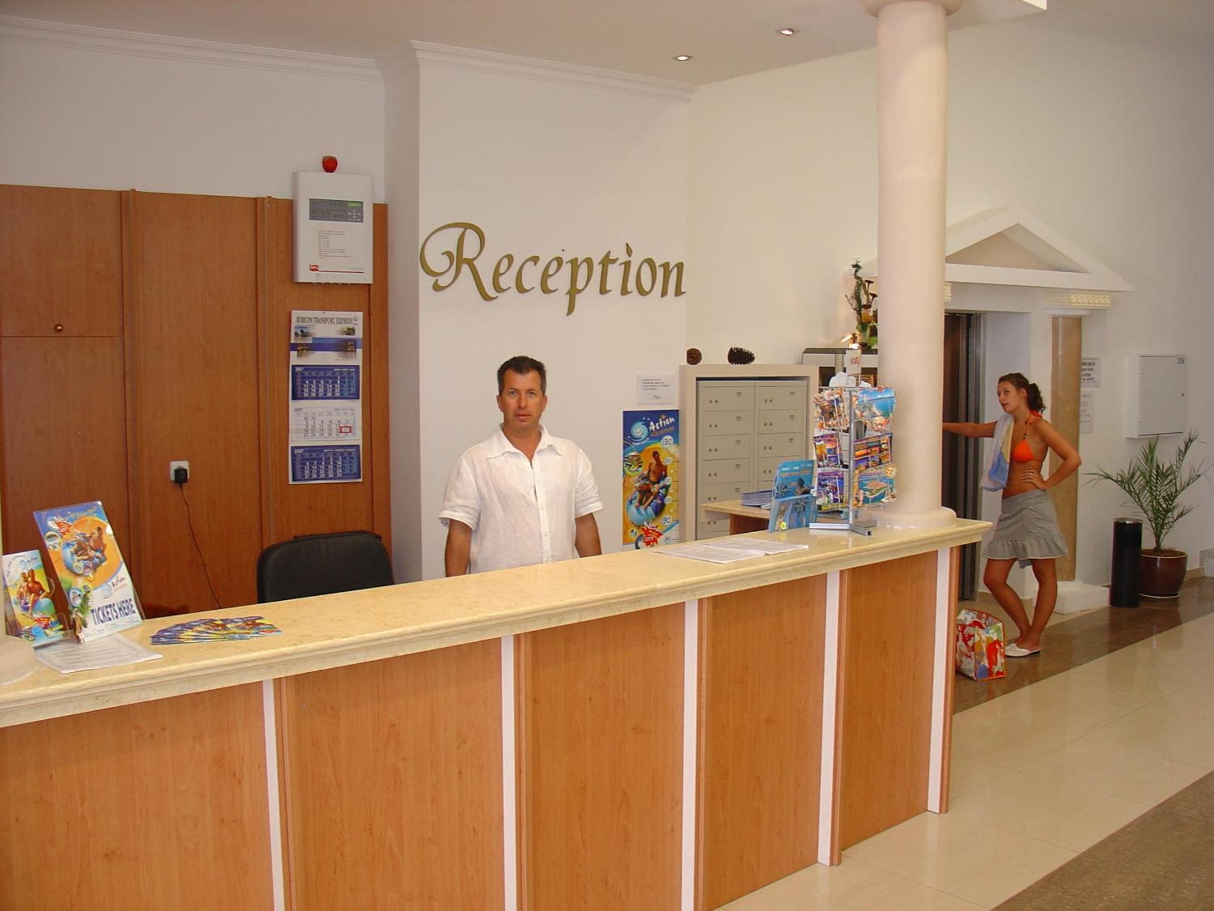 hotel reception
