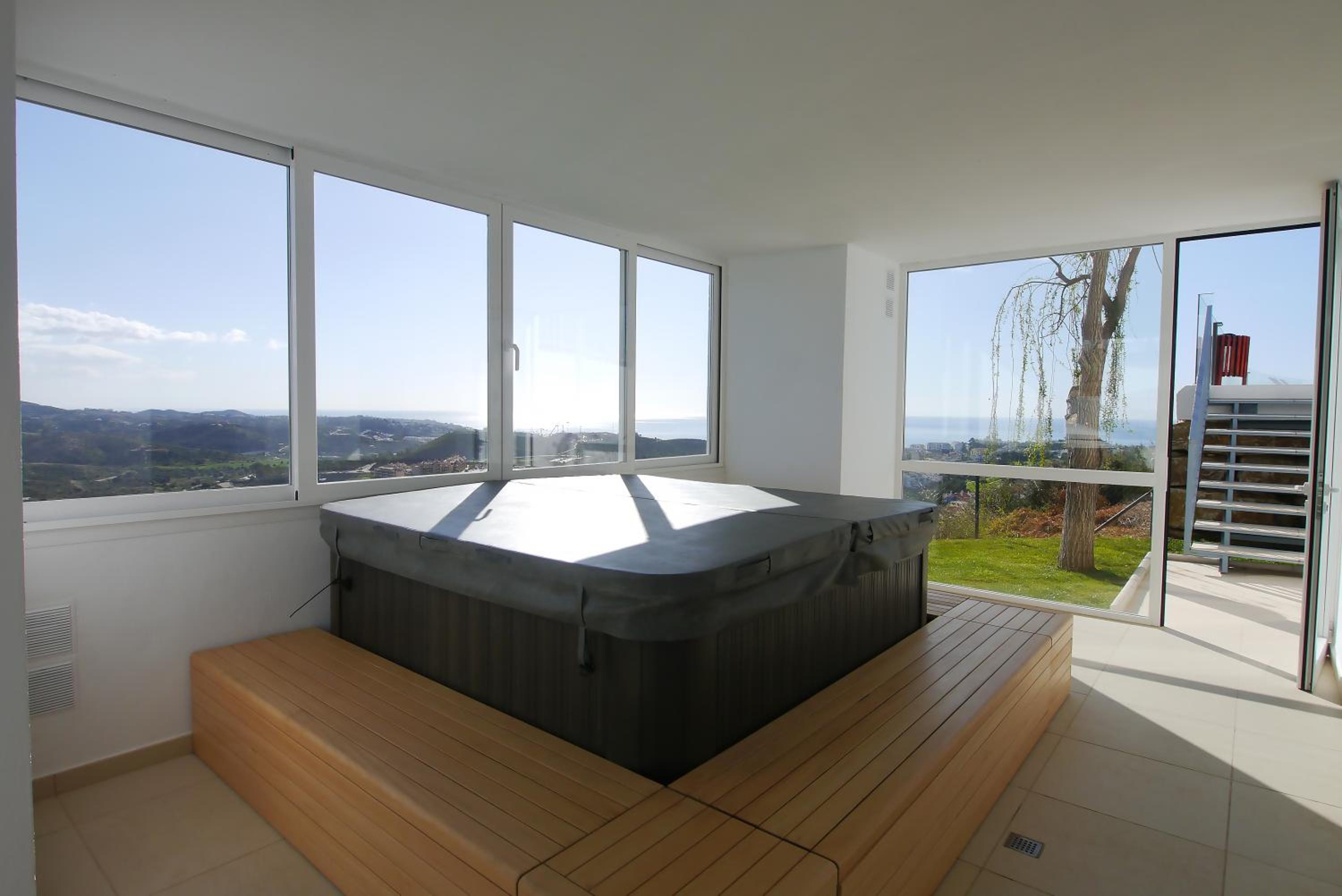Modern apartment with sea views