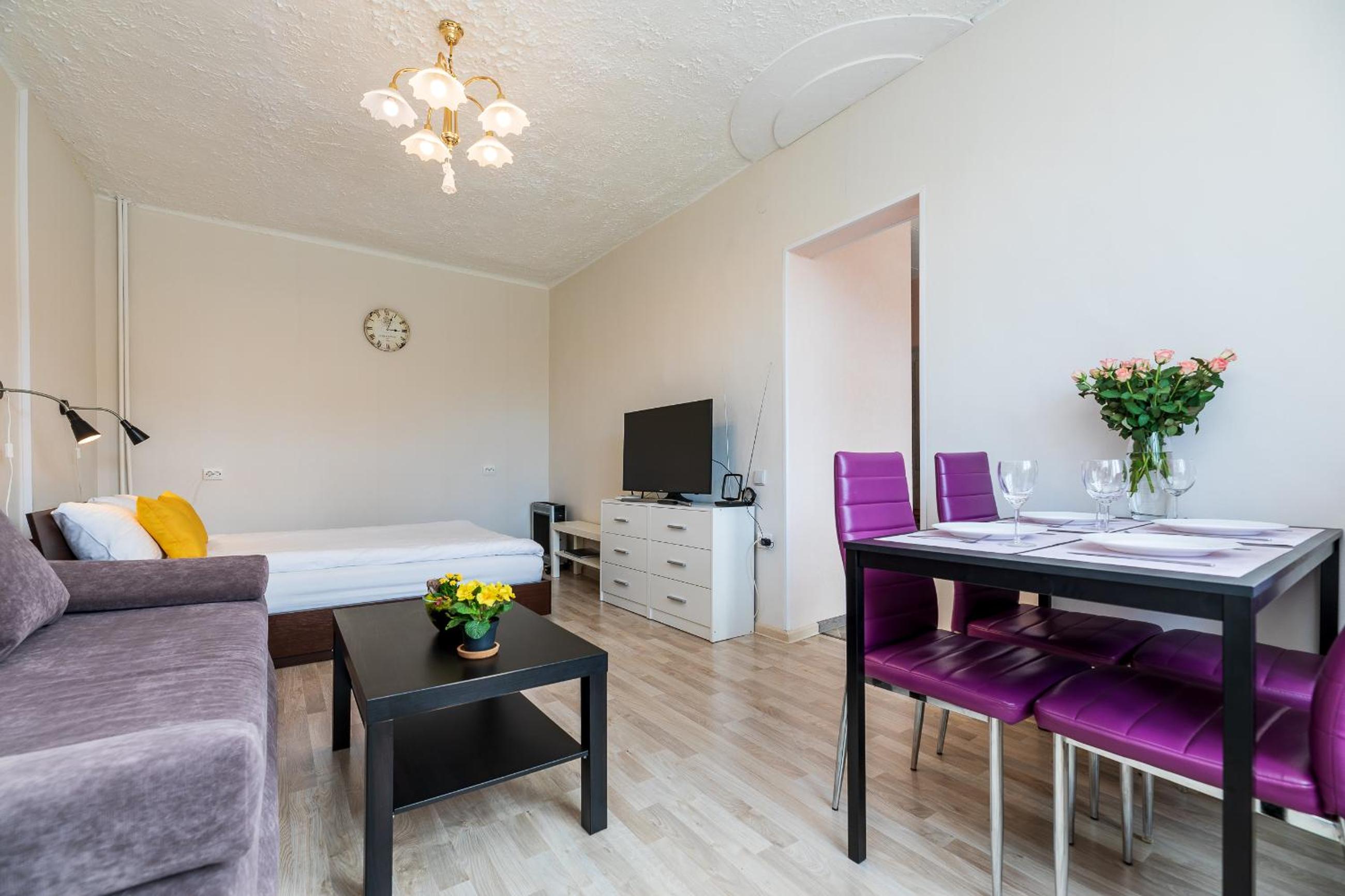Compact apartment near Food Market in the Oldtown plus Free parking view 2