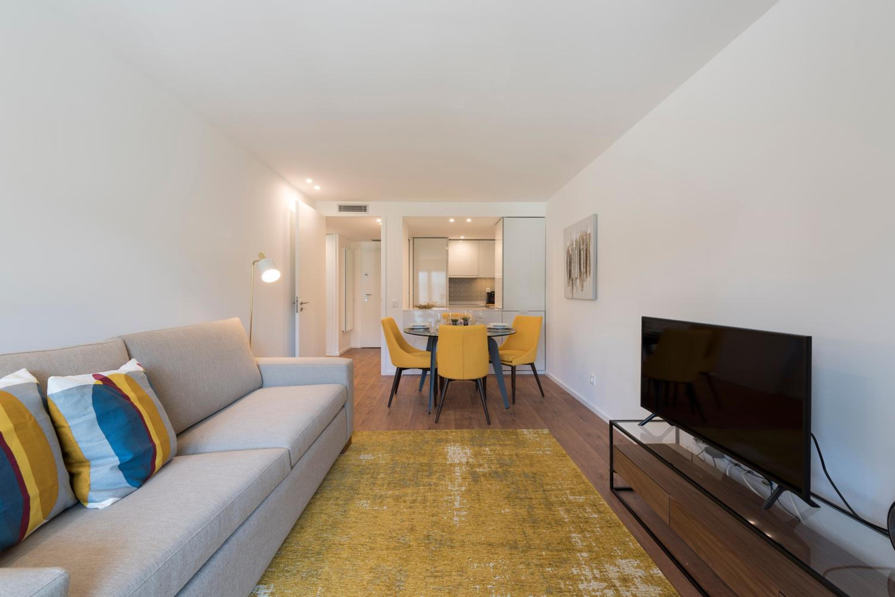 LovelyStay - Downtown Balcony Apartment with Free Parking view 2
