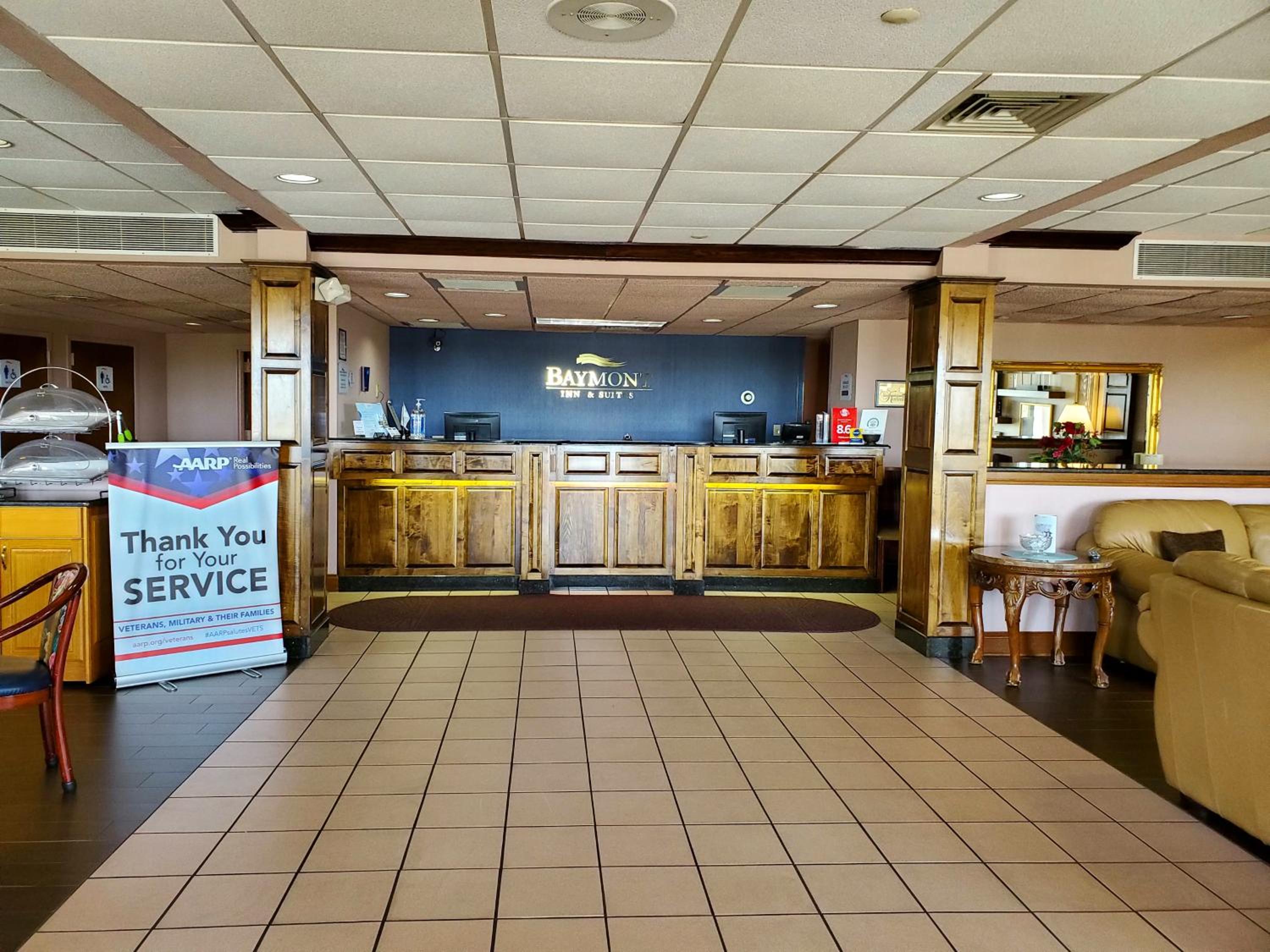 hotel reception
