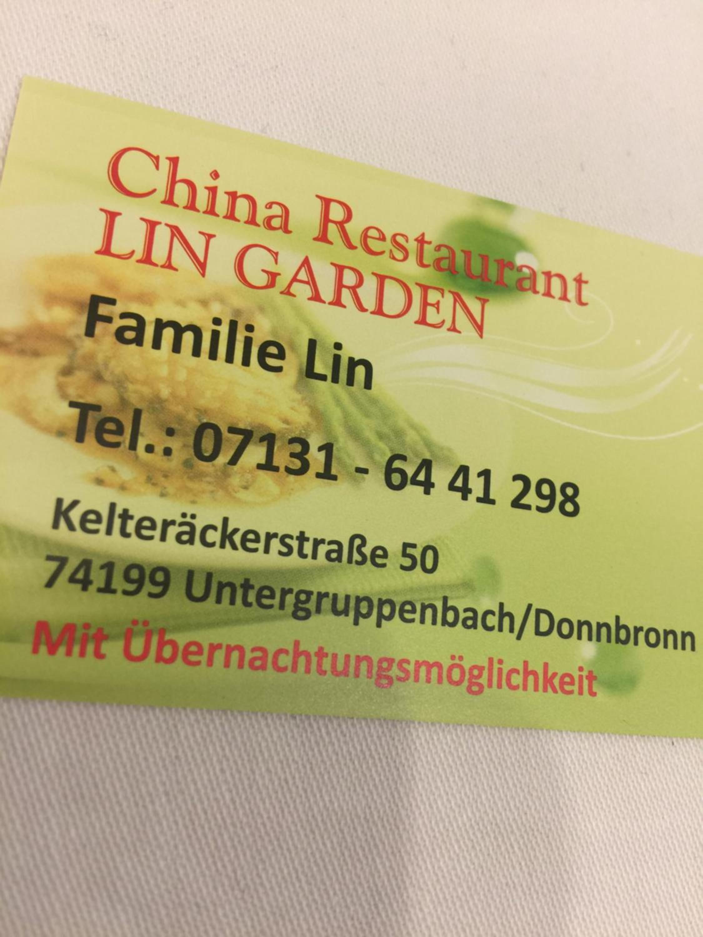 China-Restaurant Lin Garden view 2