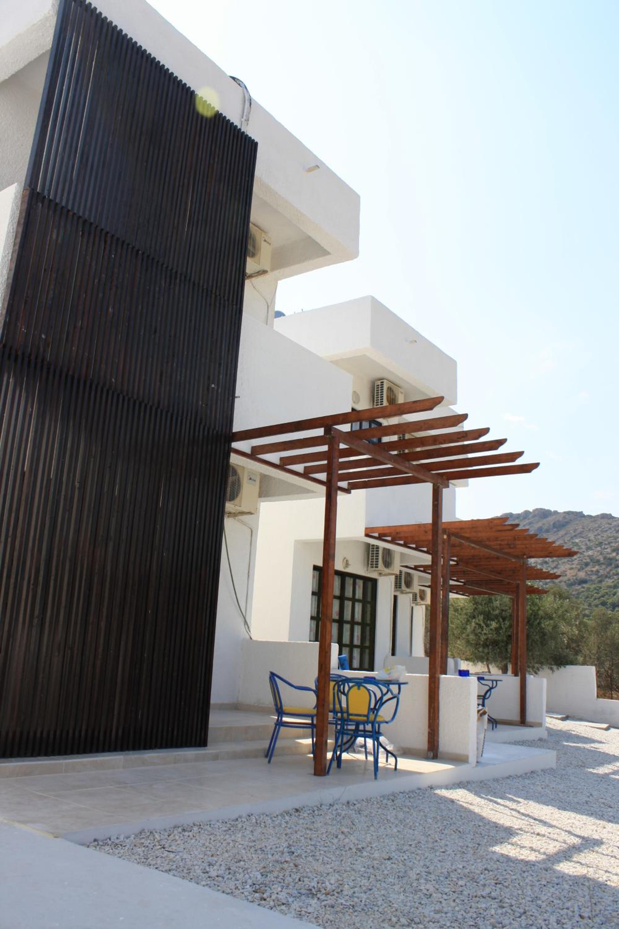 outdoor BBQ area