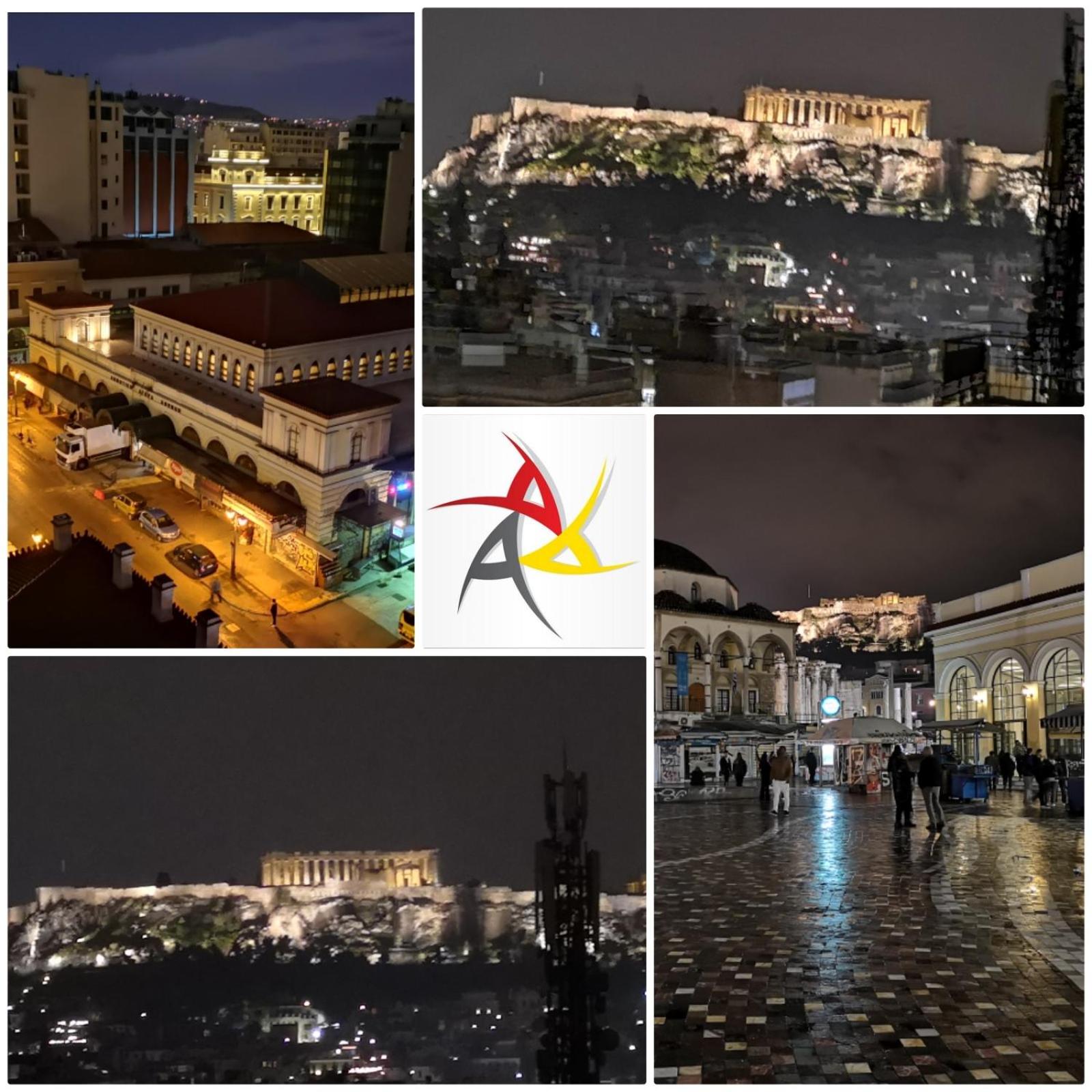 Triple A - Acropolis View in Psiri Athens - FREE Parking!