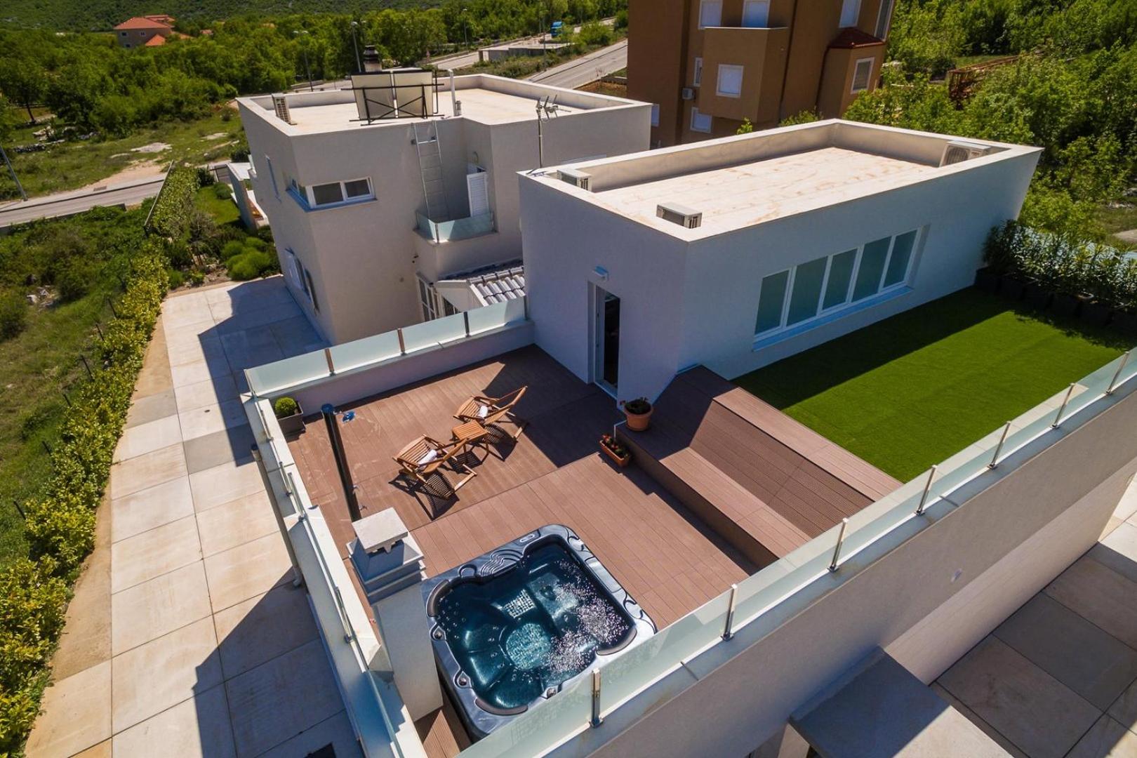 Luxury villa Wisdom near Split, private pool view 4