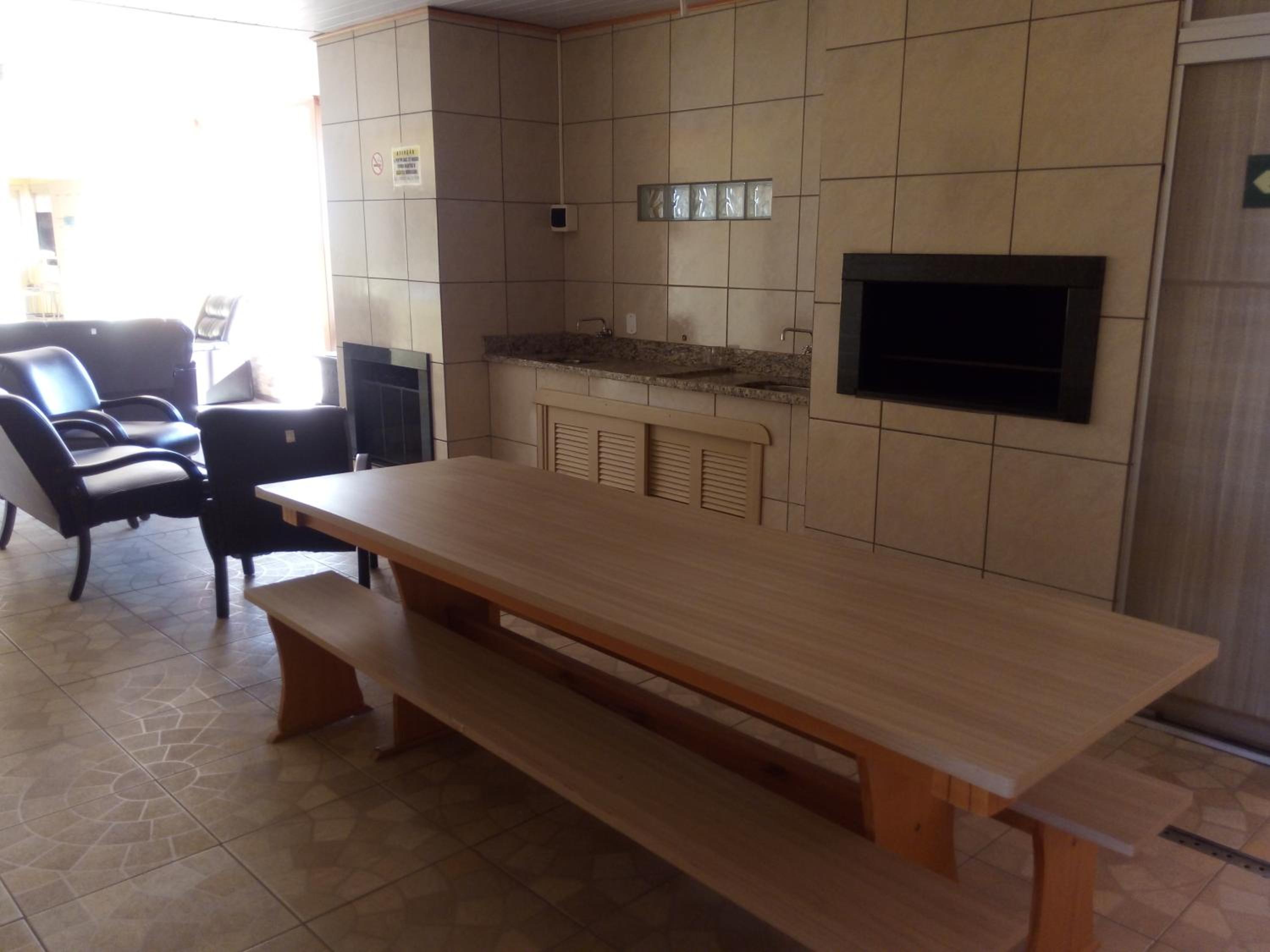 outdoor BBQ area