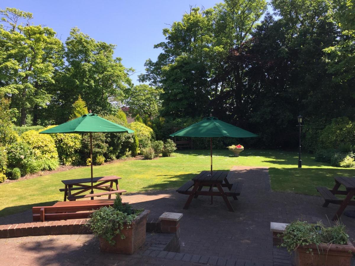 outdoor BBQ area