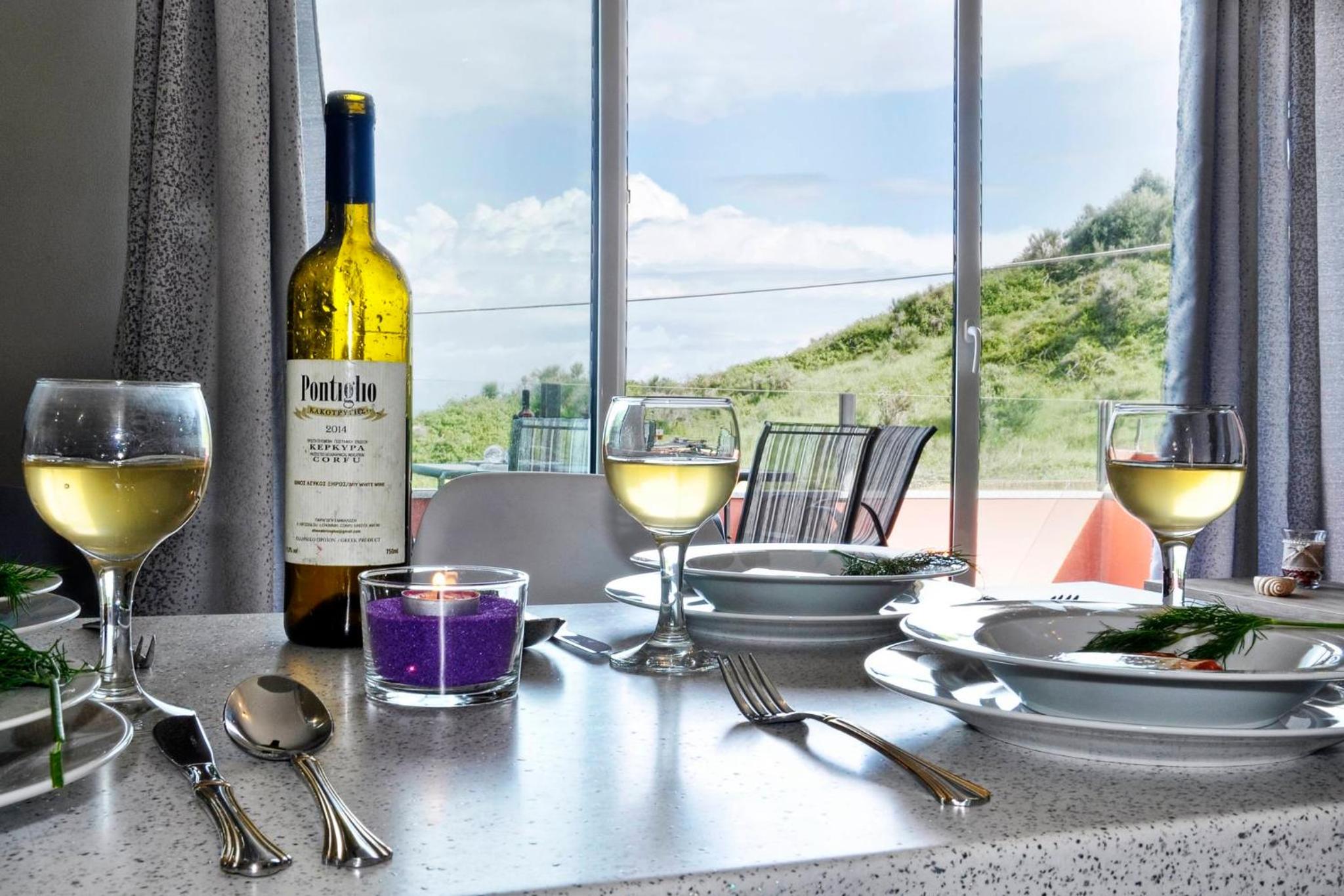 Darmanin Apartment 2 Gyalos Corfu view 4