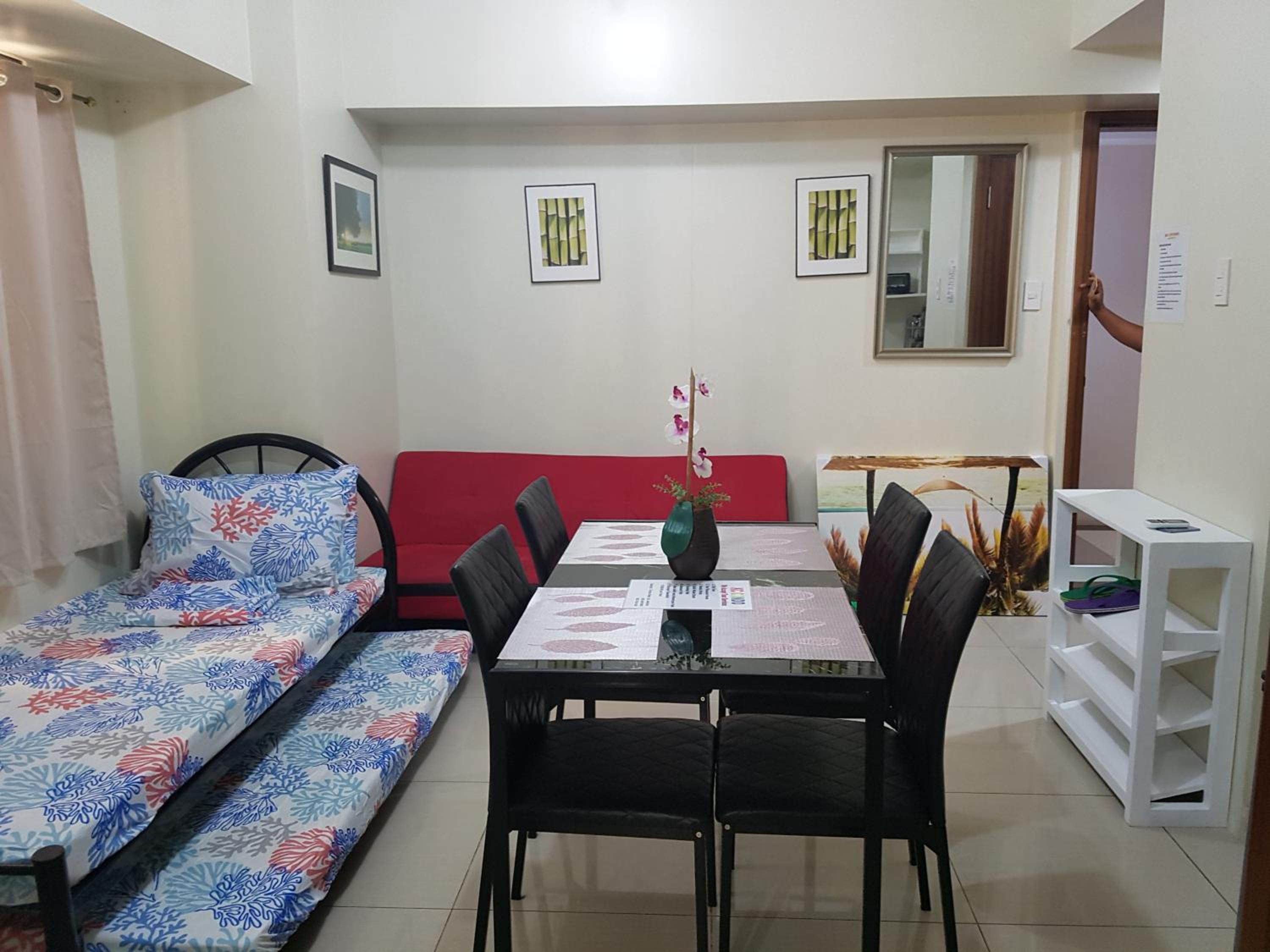 KC 1-Bedroom 2 at Horizon 101 Cebu - main view