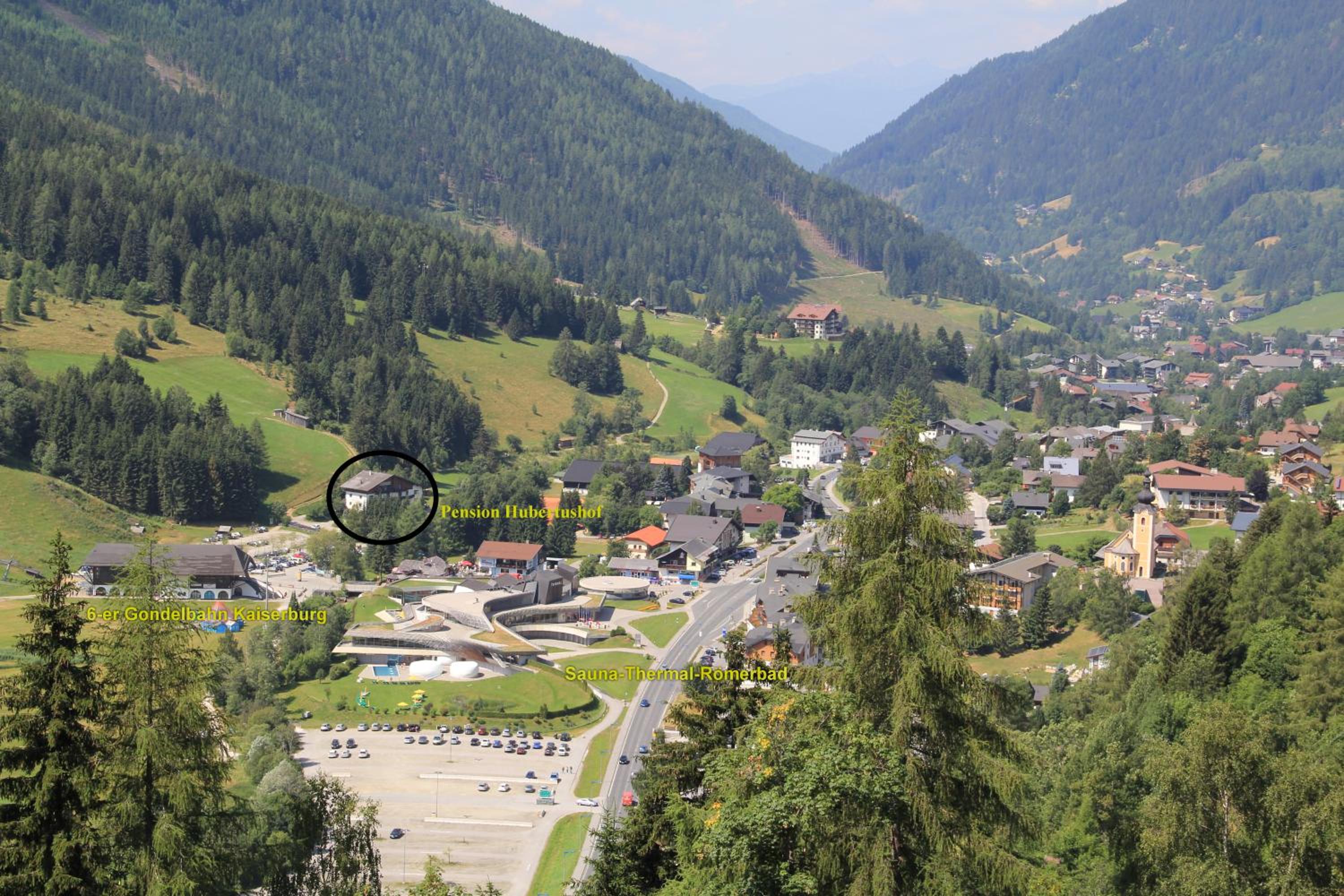 Pension Hubertushof beim Römerbad