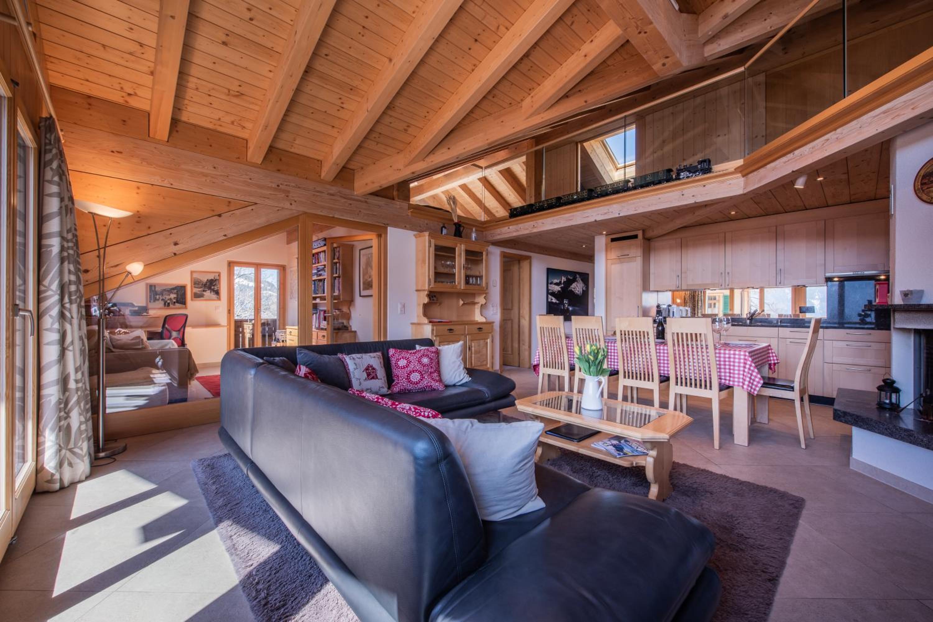 Chalet Aquila 7 Penthouse view 4