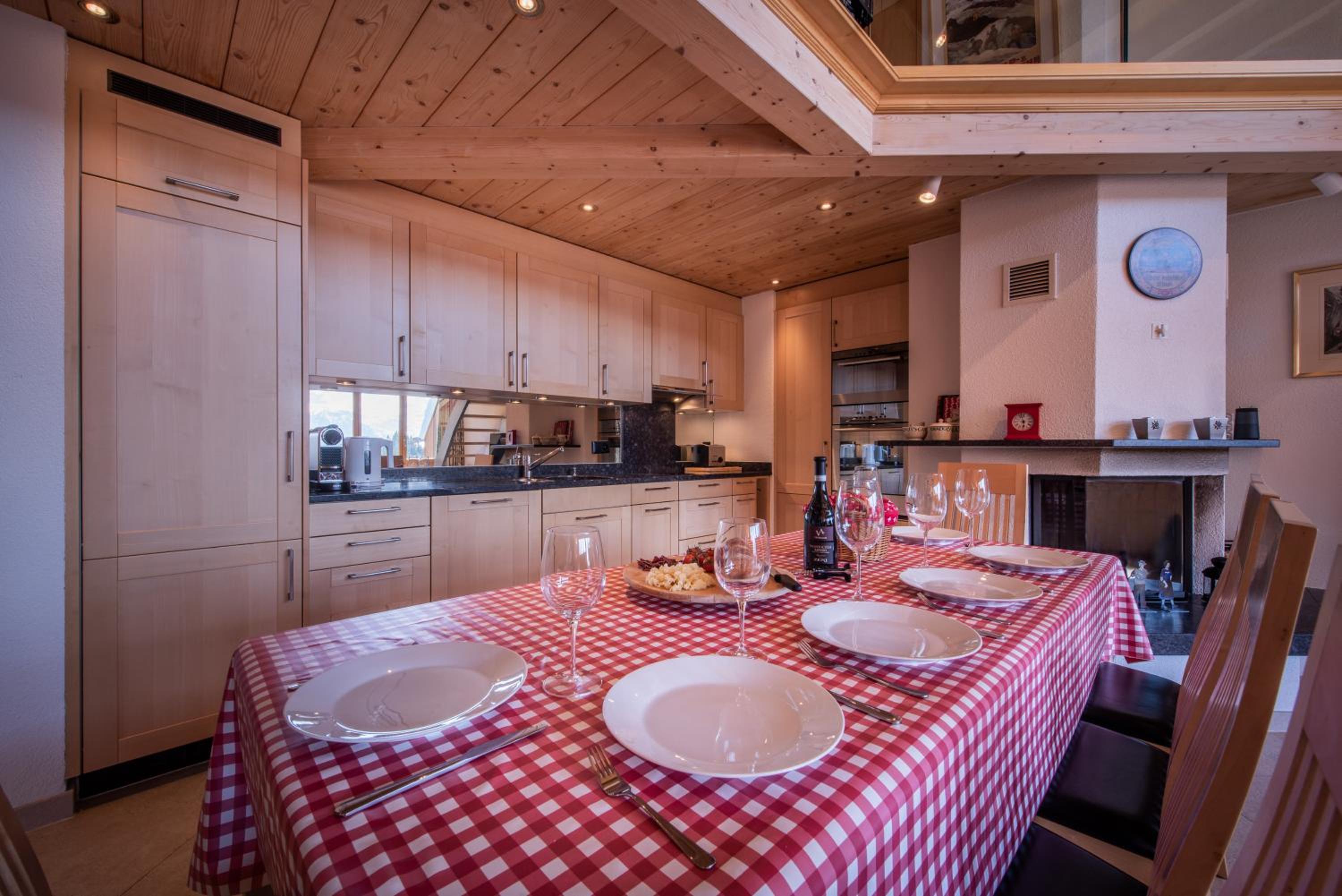 Chalet Aquila 7 Penthouse view 2