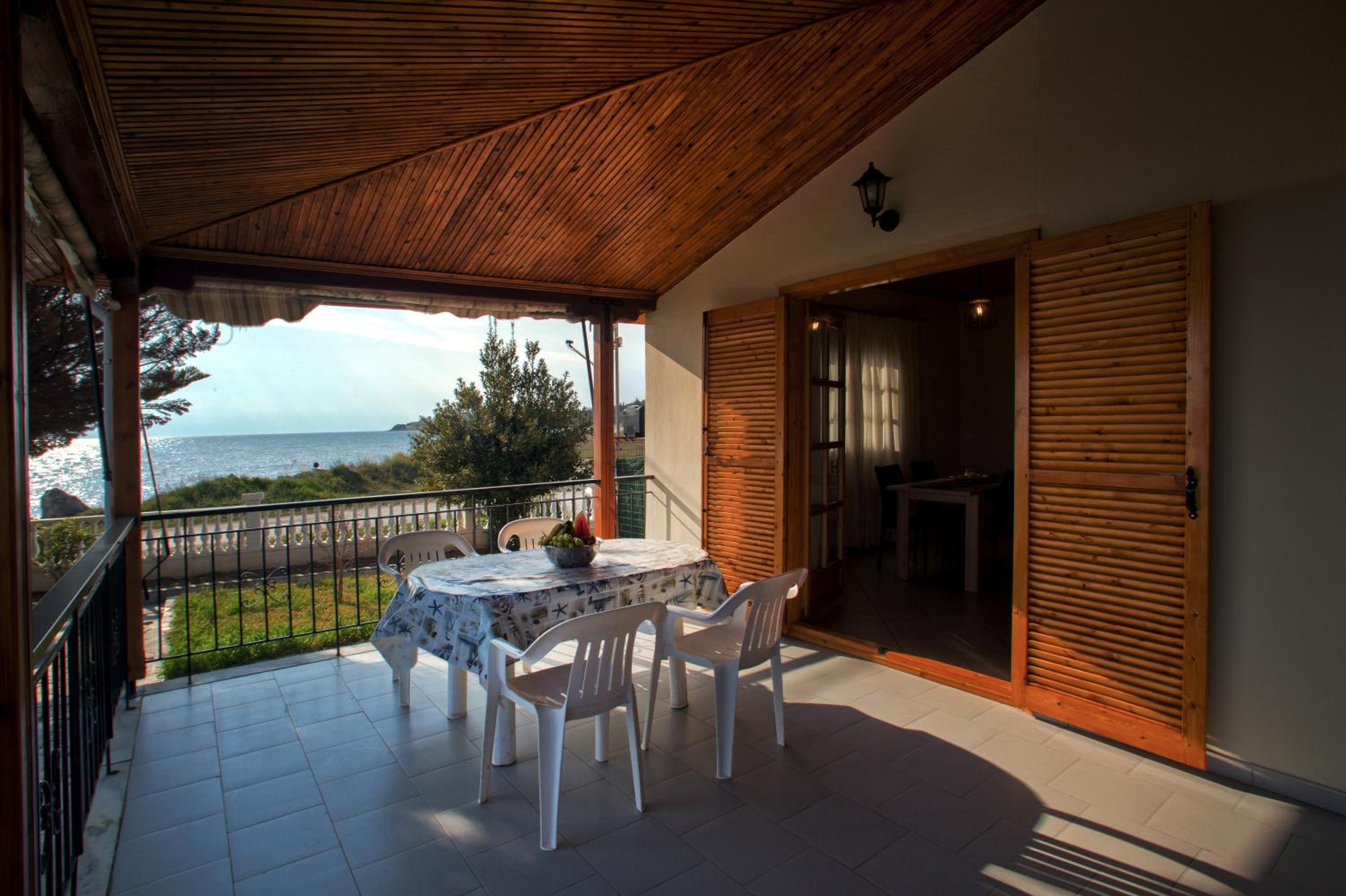 Halkidiki SeaFront Beach House view 2