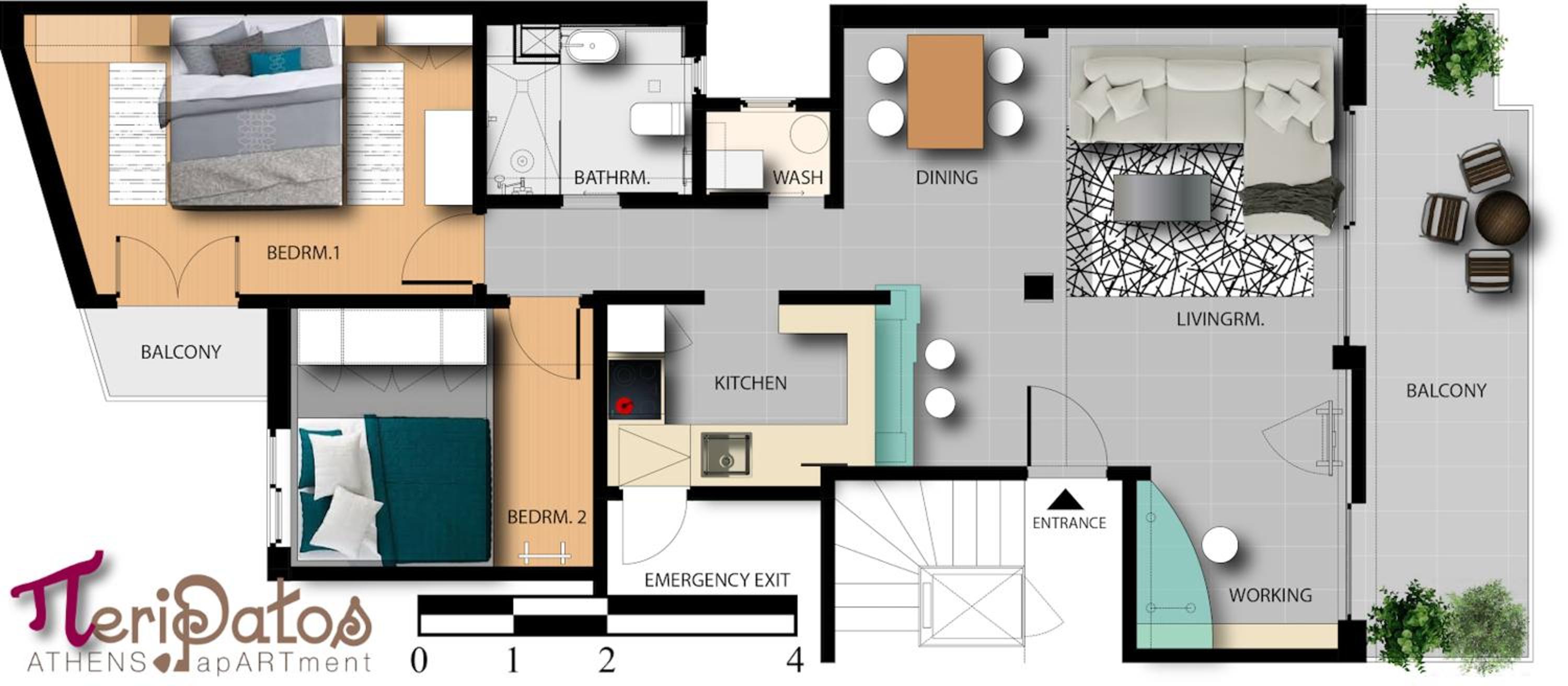 Peripatos apartment