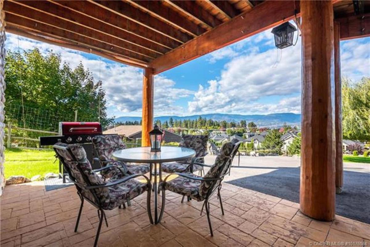 outdoor BBQ area