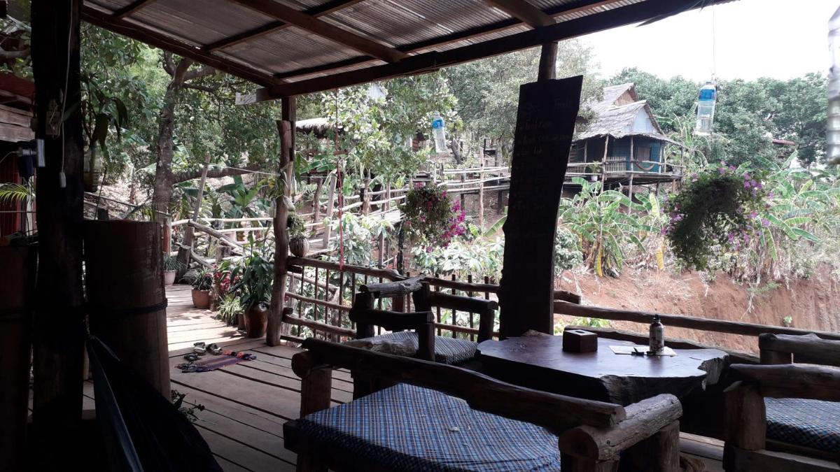 outdoor BBQ area