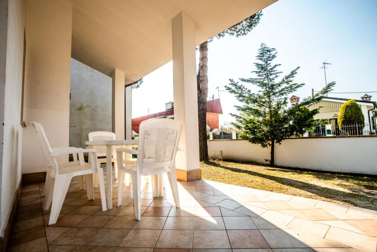 outdoor BBQ area