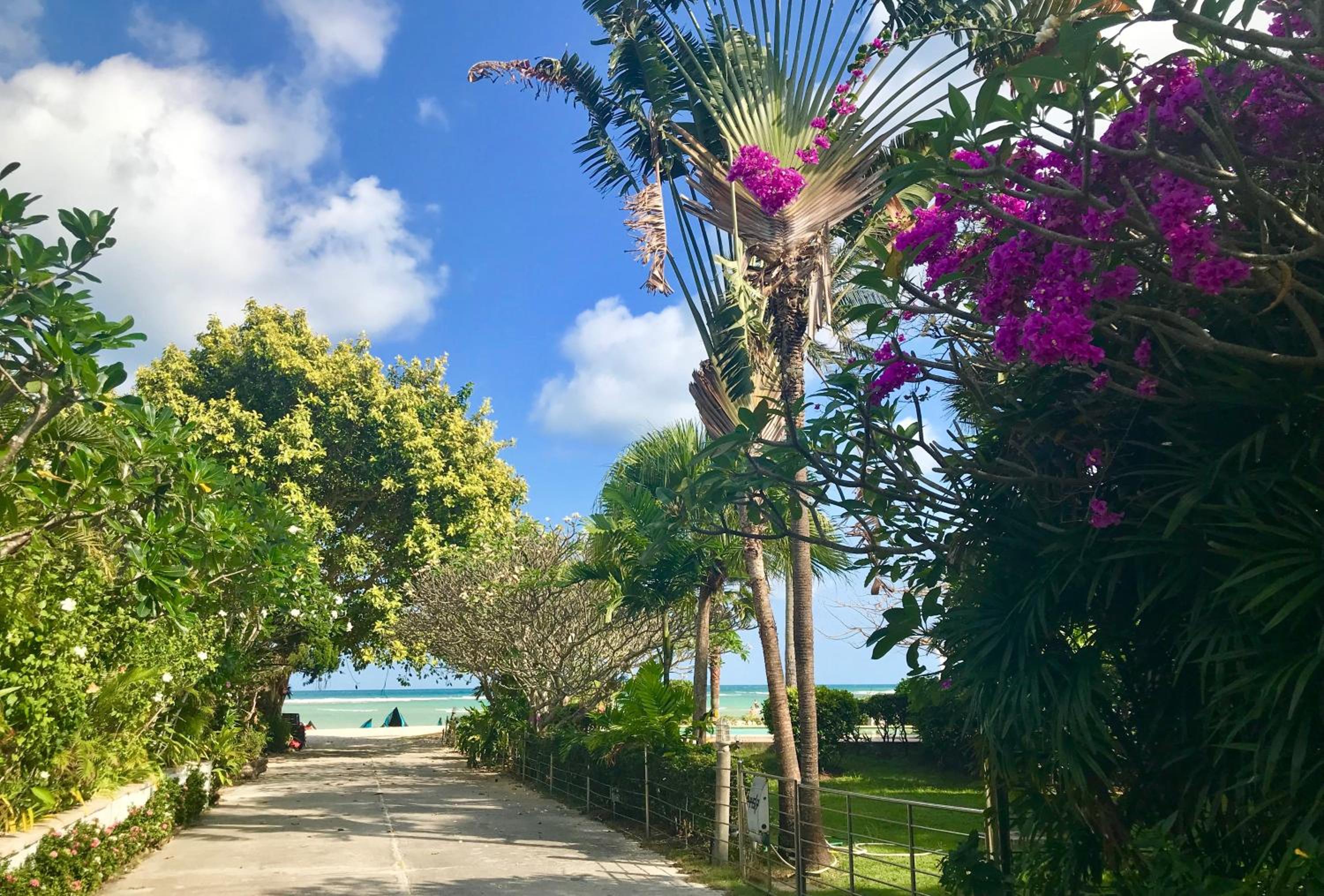 White House Near The Beach