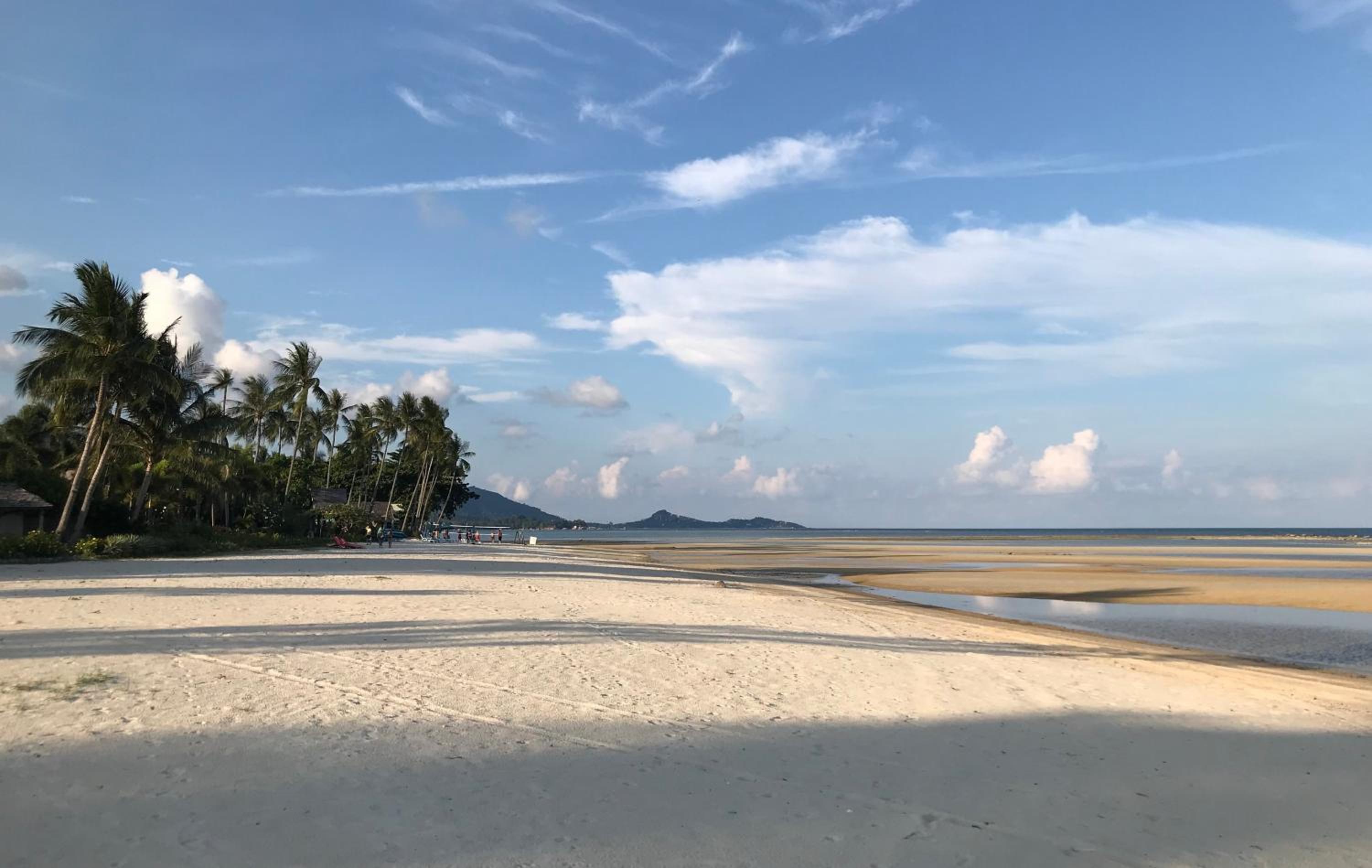 White House Near The Beach