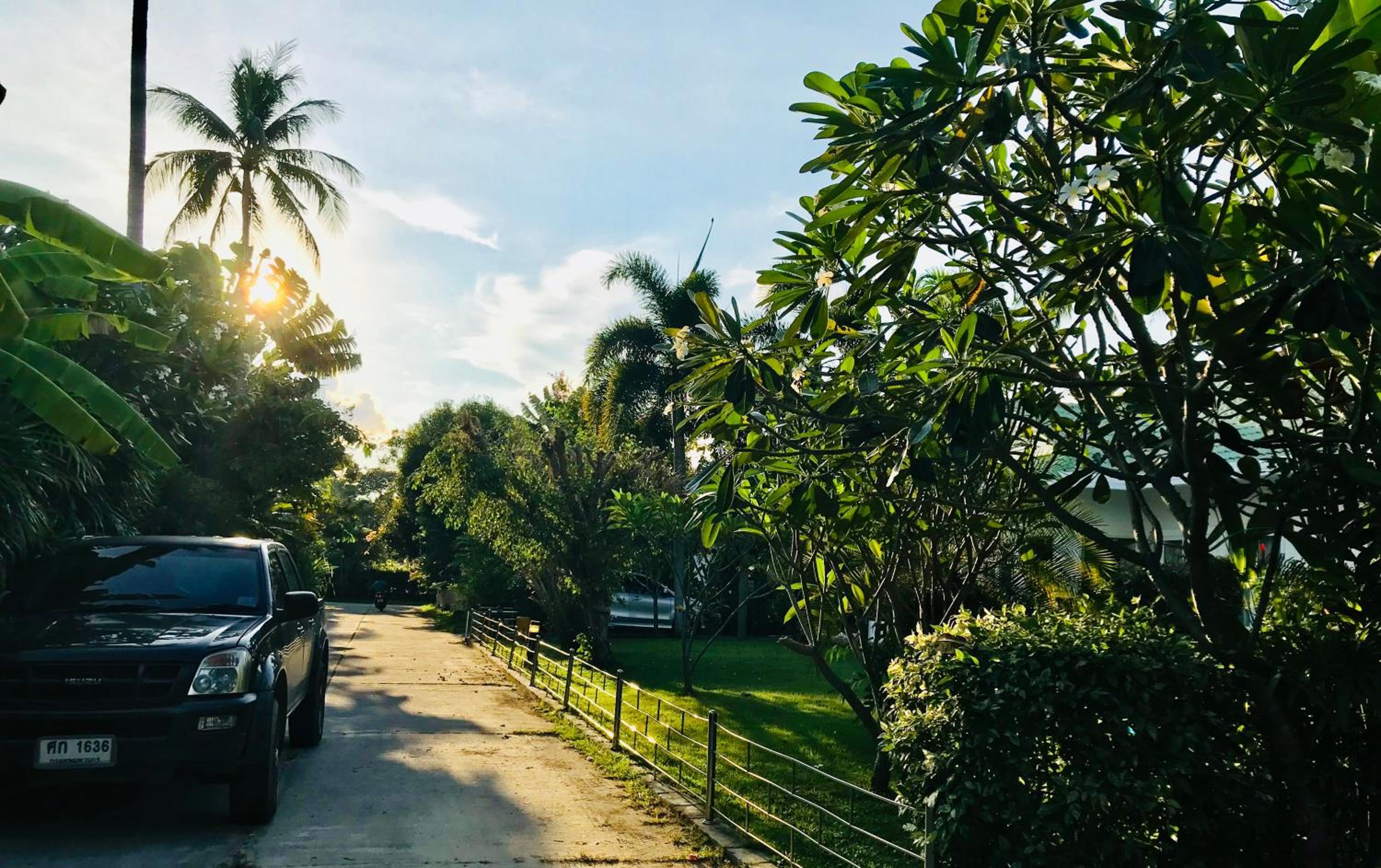 White House Near The Beach