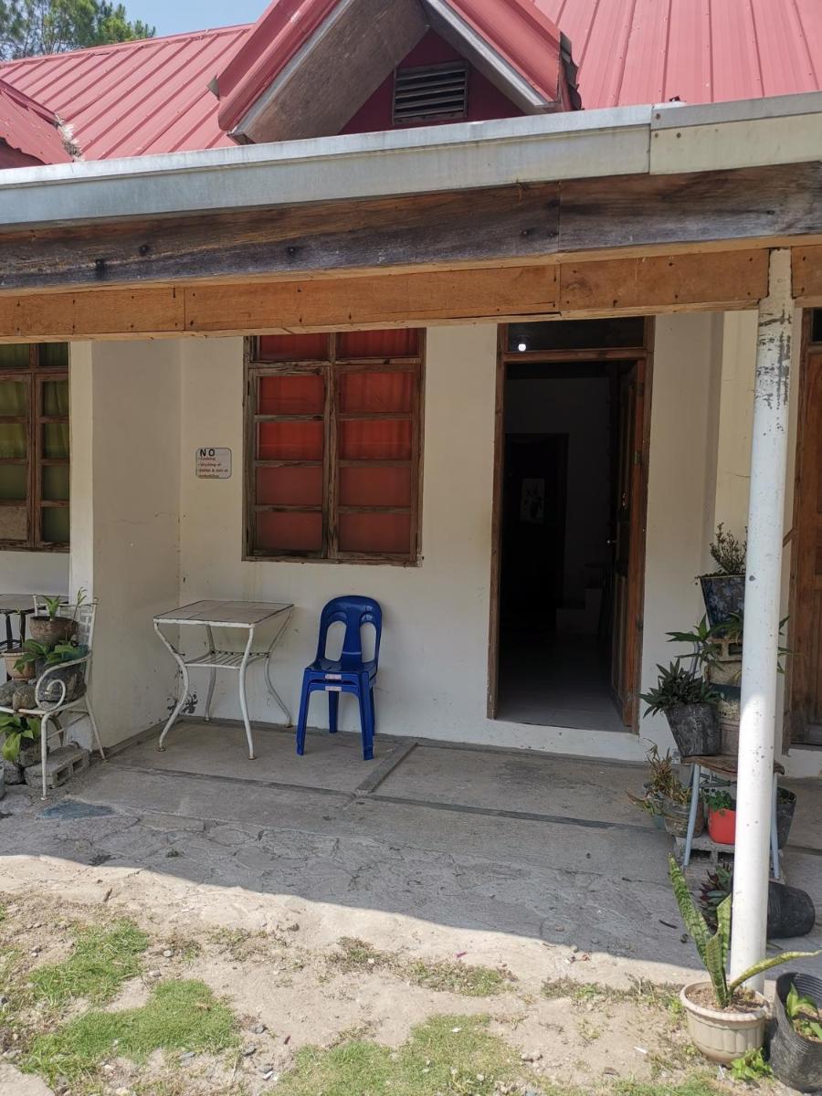 outdoor BBQ area