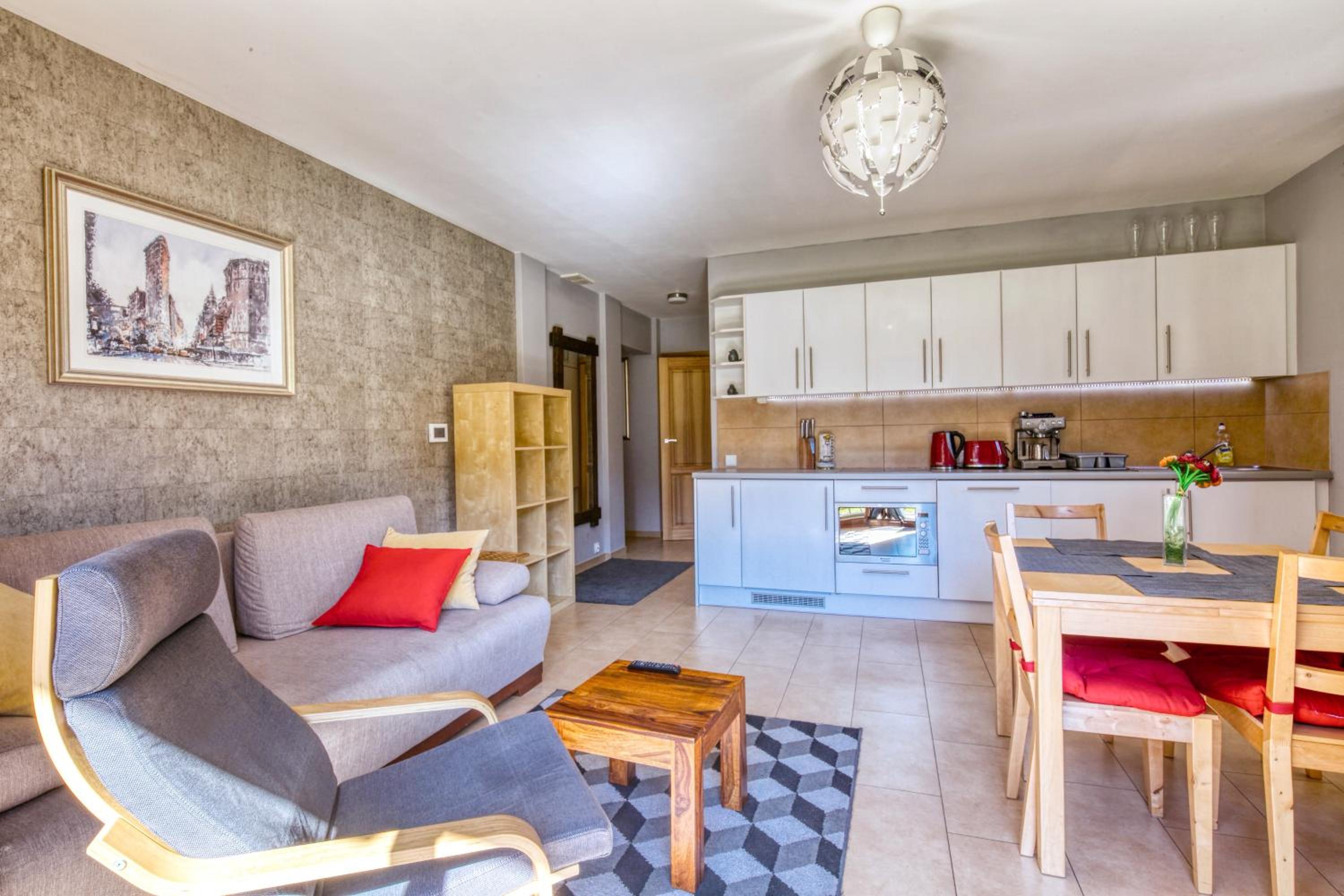 Rubin Apartamenty Mozaika centrum taras view 2