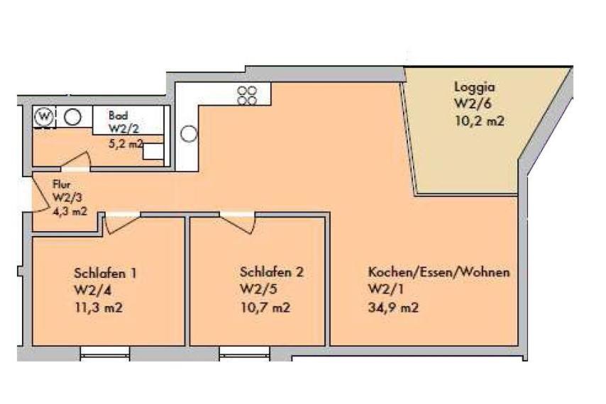 Seesichtpur Wohnung 2