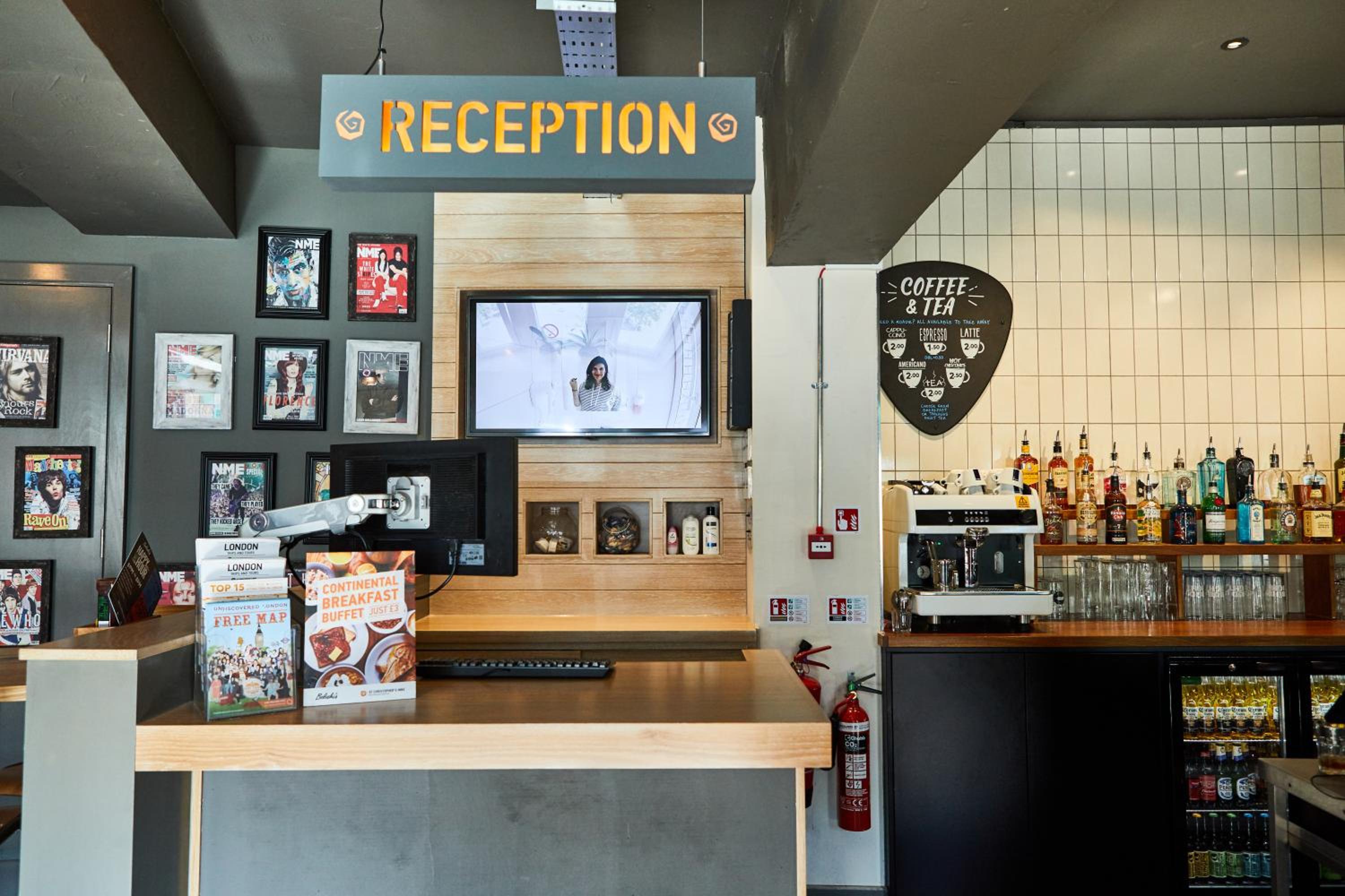 hotel reception