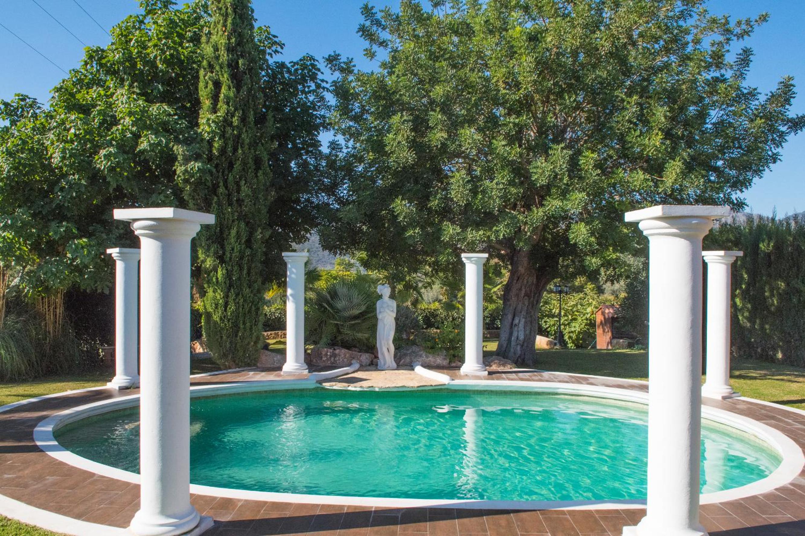 Alzina Villa 5 bedrooms with pool in Sa Coma Bunyola at the foot of the Sierra de Tramuntana but close to Palma view 2
