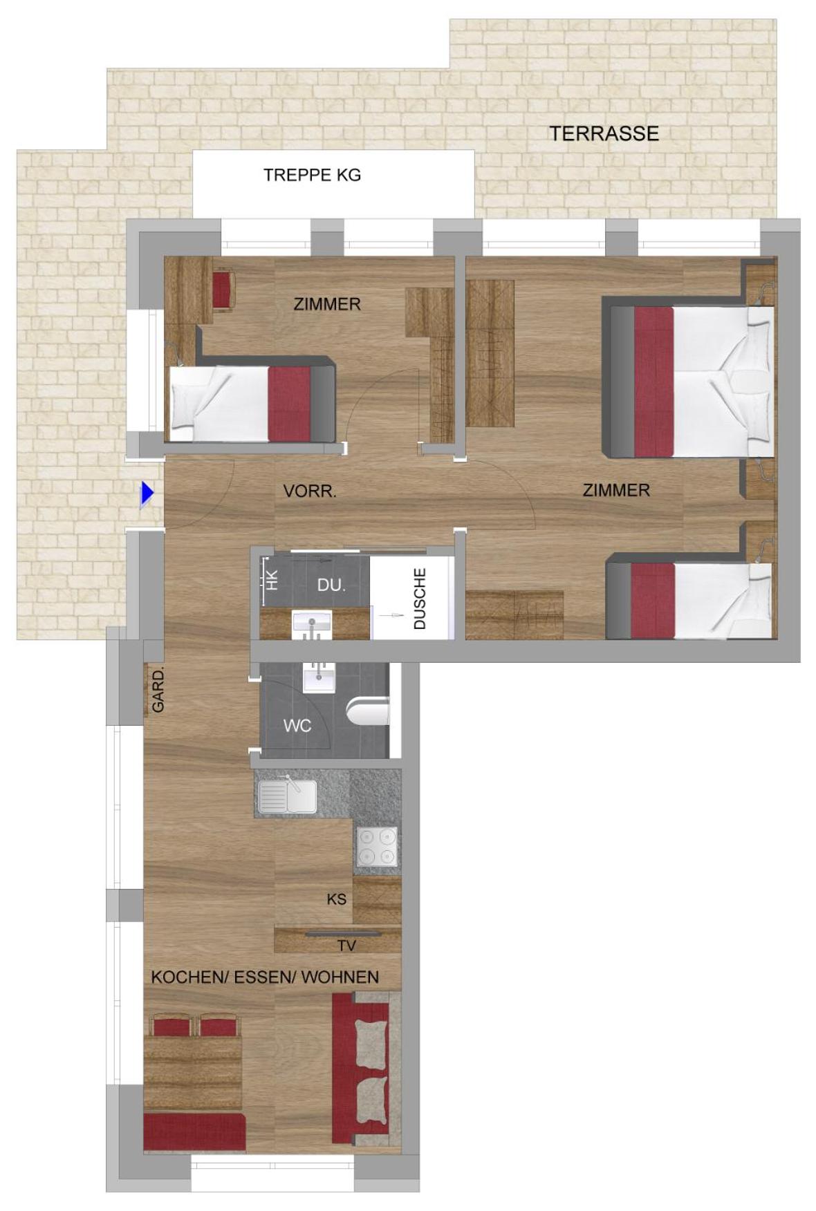 otto steiner appartements pension ellmau & wilder kaiser