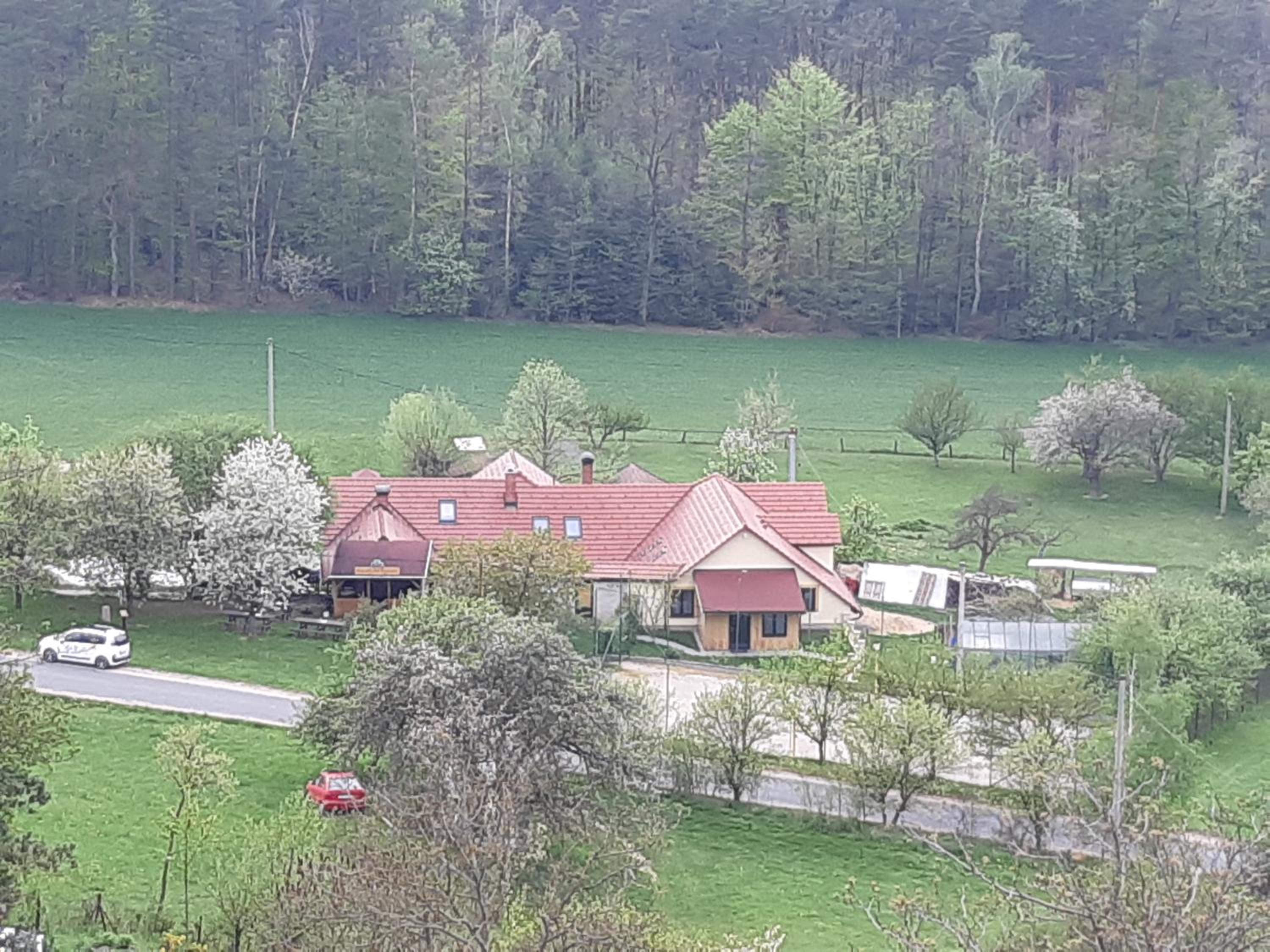 Ubytování pod rozhlednou