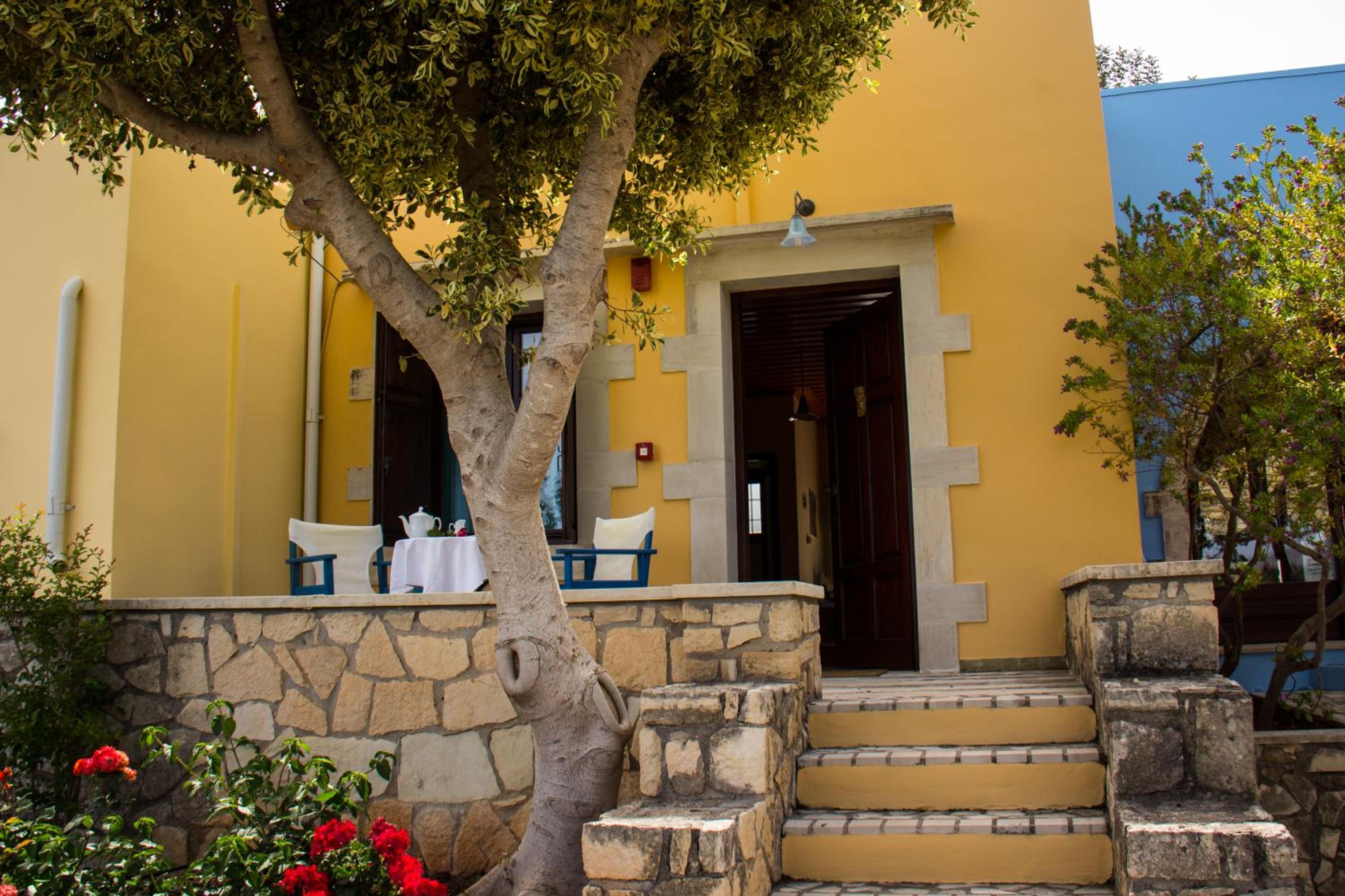 Crete holiday rental small village close to beaches -sharing a large pool