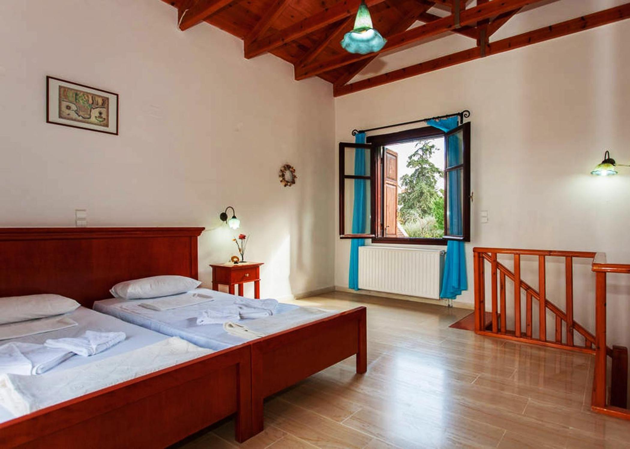 Crete holiday rental small village close to beaches -sharing a large pool