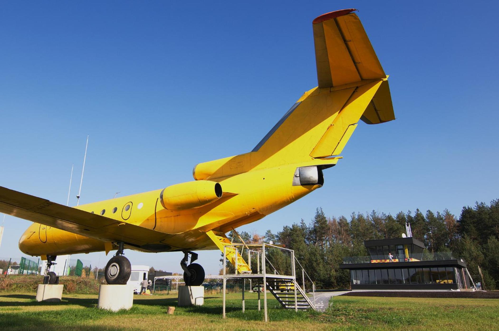 Yellow Plane view 3