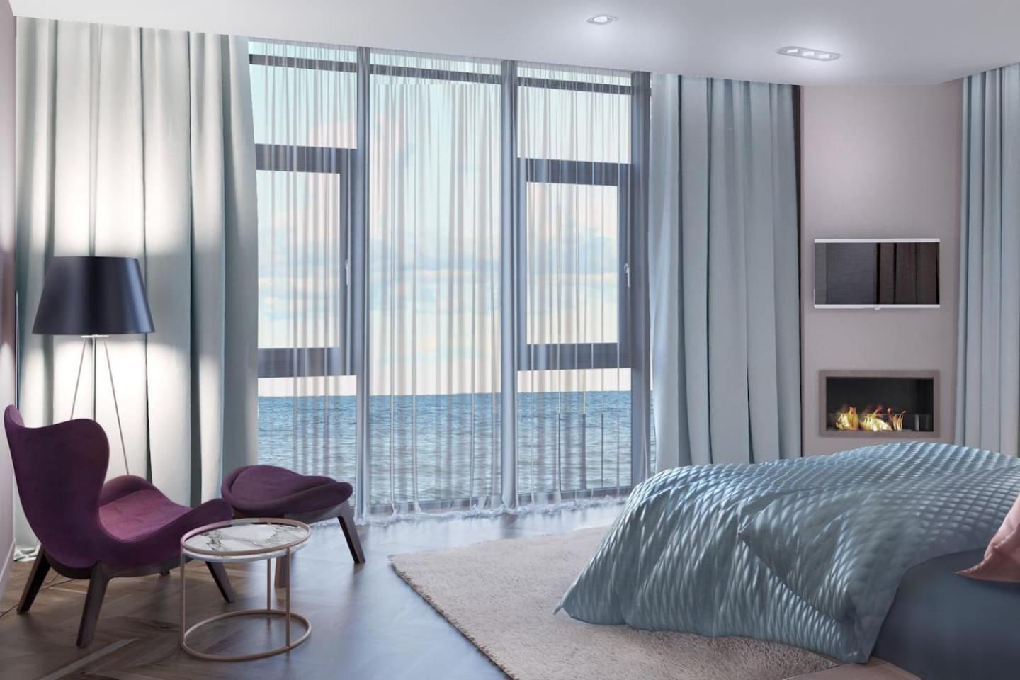 PREMIUM Seaview Apartment 50 meters from the beach Роскошные апартаменты с прямым видом на море в 50 метрах от пляжа CF Odessa view 3