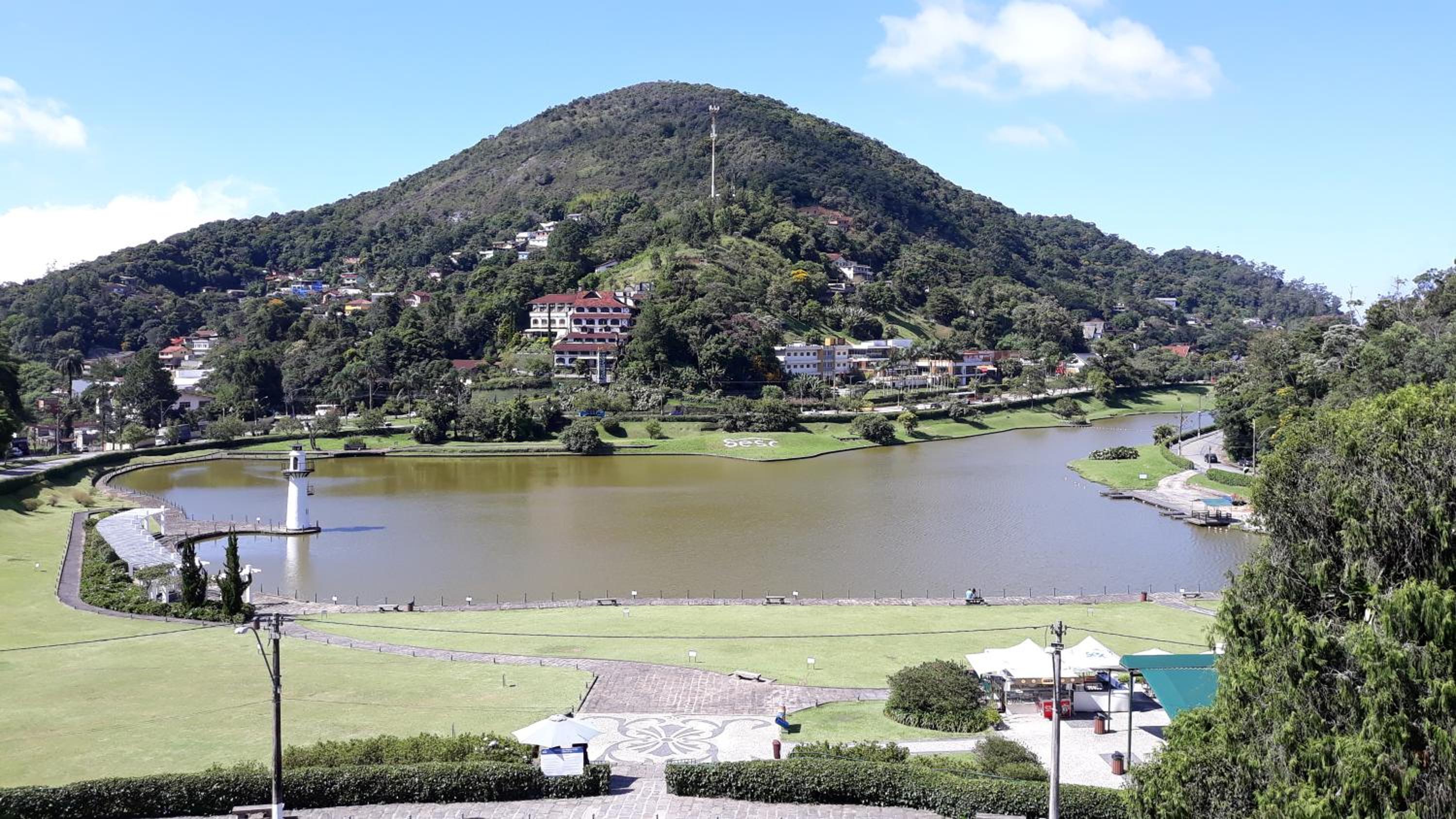 Palácio Quitandinha Espetacular Apartamento com Vista para o Lago