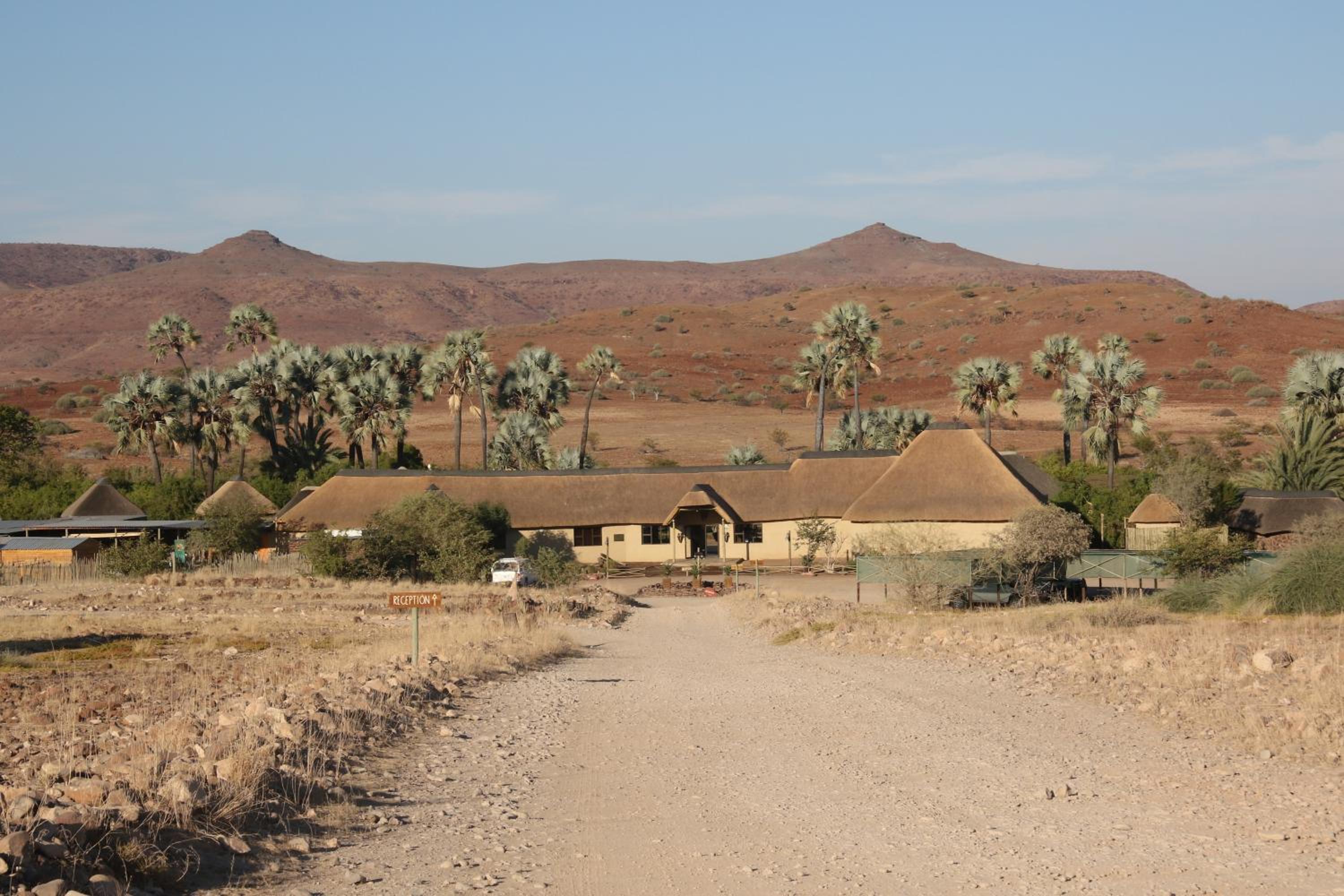 Palmwag Lodge view 3