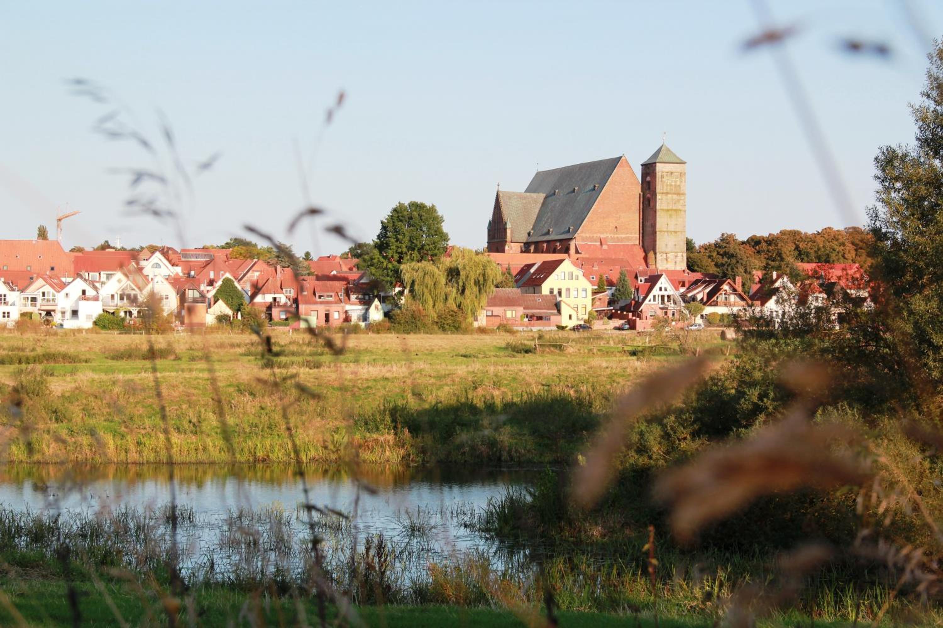 Fachwerk-Treppenspeicher, Ruhe auf dem Land, Haustiere willkommen, Leihfahrräder, 24-7 check in