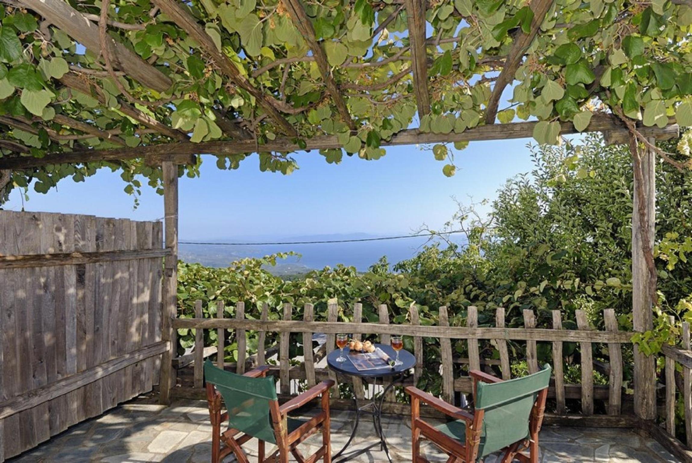 outdoor BBQ area