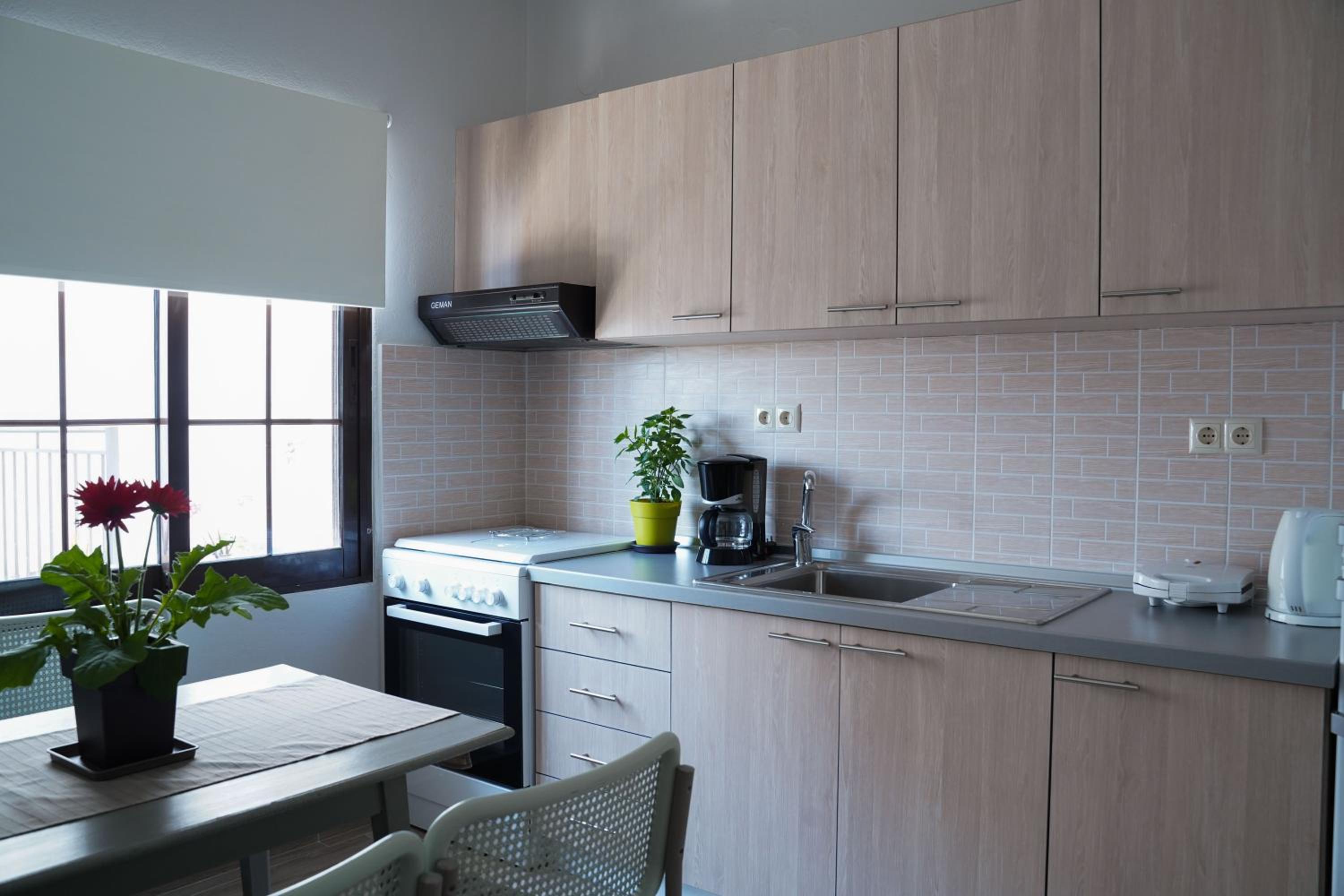 InGreen apartment en Potamia — kitchen