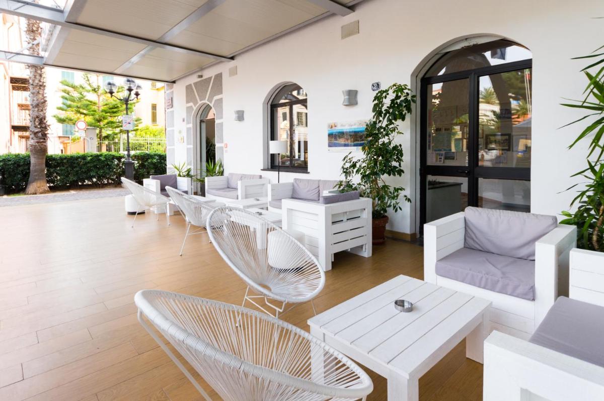 outdoor BBQ area