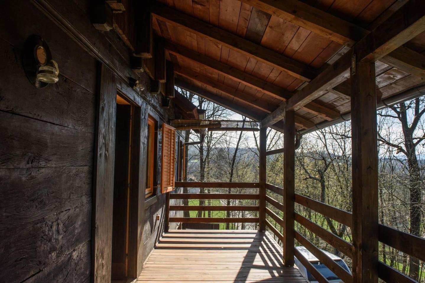 WOODEN HOUSE near the River Kupa view 3