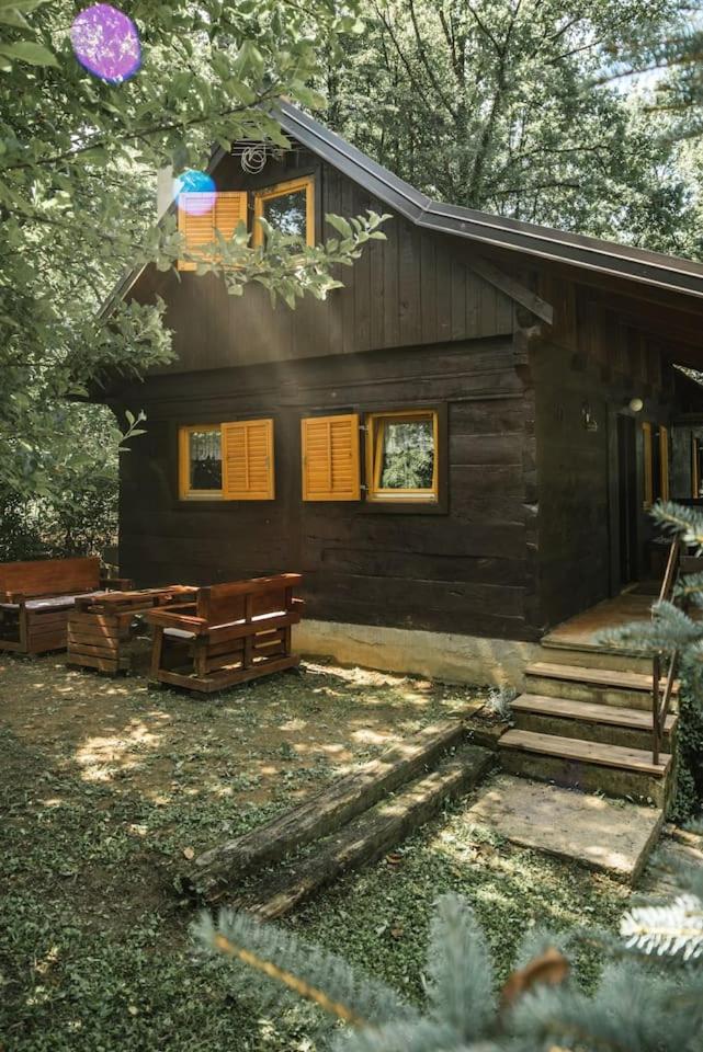 WOODEN HOUSE near the River Kupa view 5