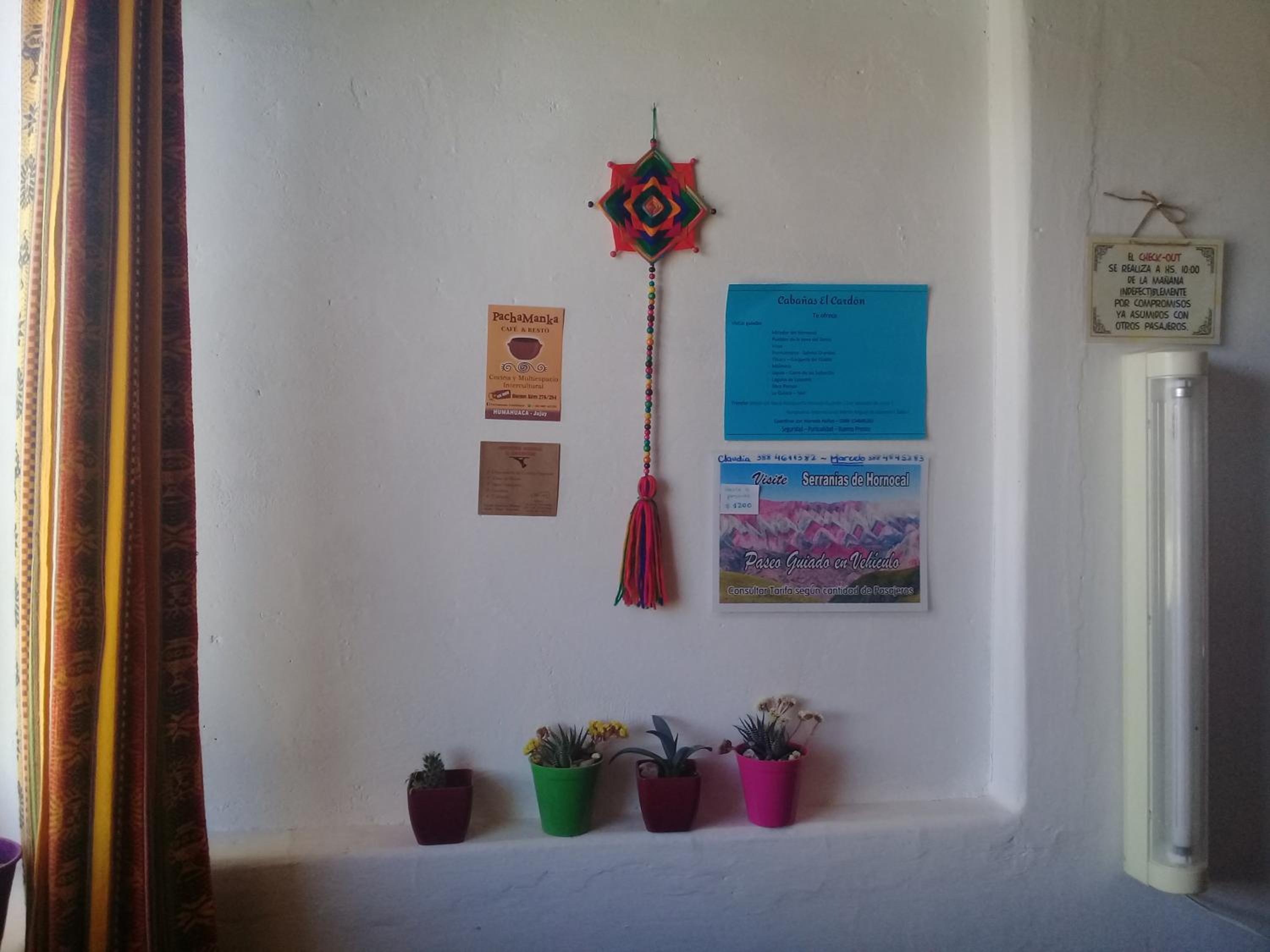 Cabaña El Cardón,casita en el campo quebradeño