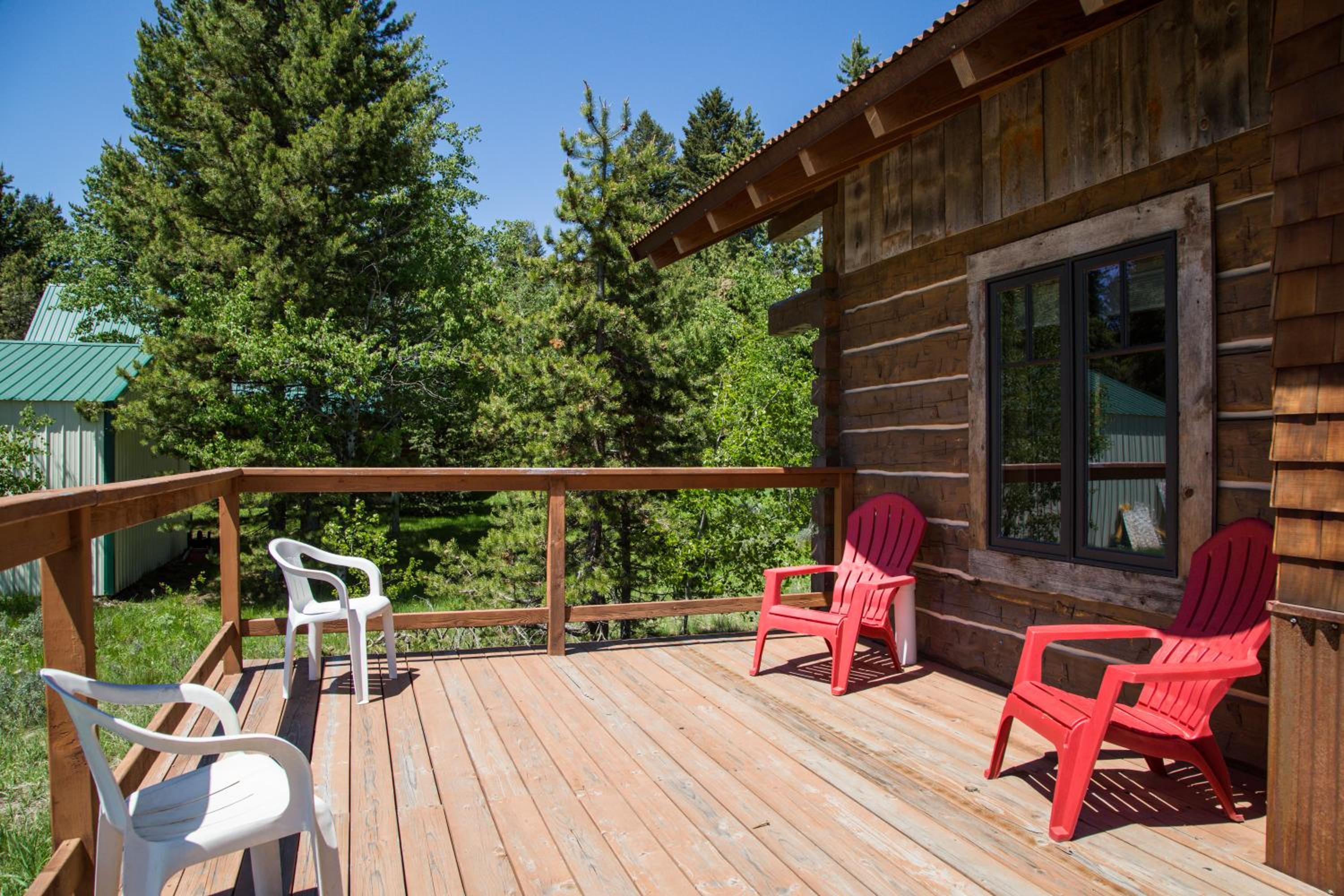 True Grit Adventure by KABINO Dogs OK FirePit Satellite WiFi Sleeper Sofa Perfect Location Rustic Modern view 5